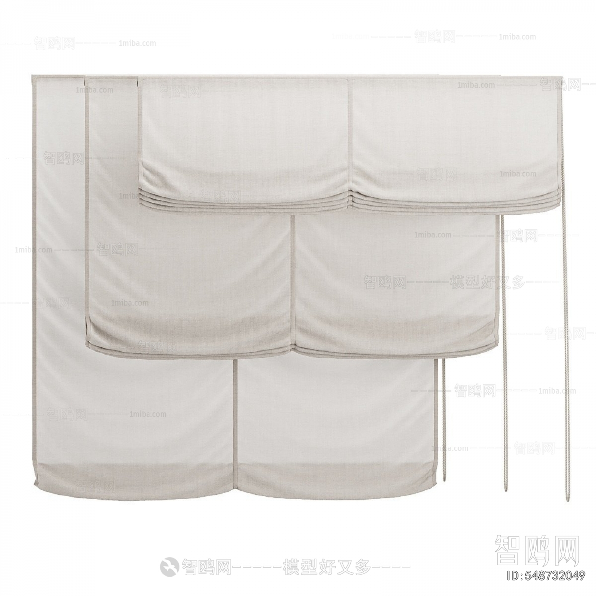 Modern Roman Curtain