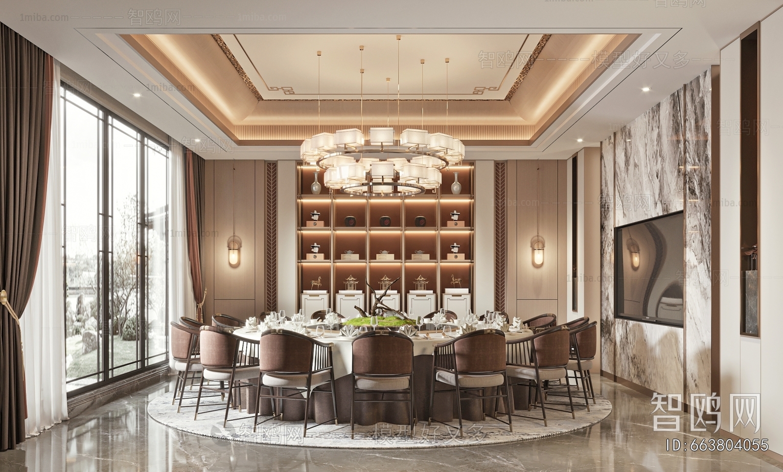 New Chinese Style Restaurant Box