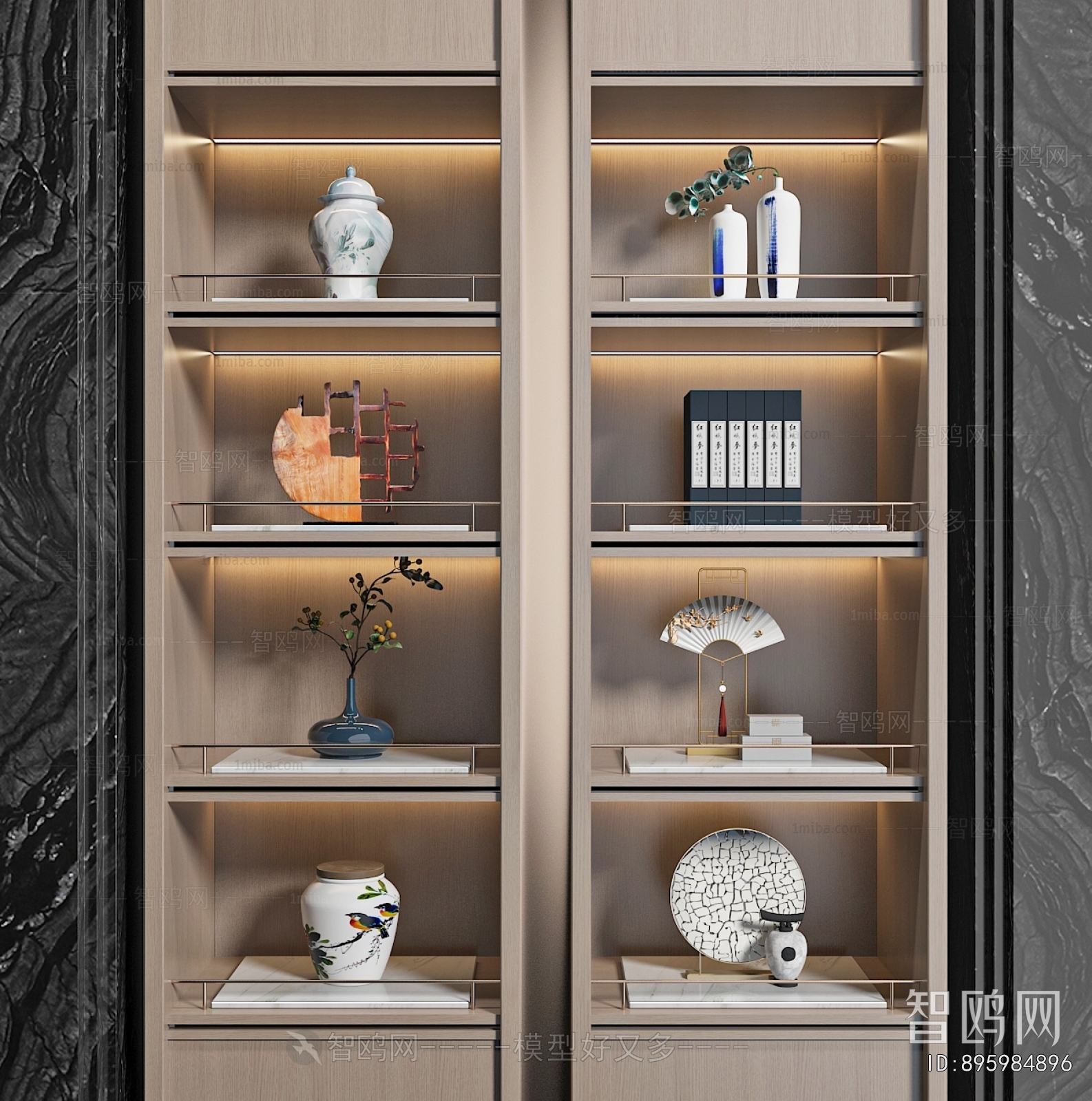 New Chinese Style Decorative Set