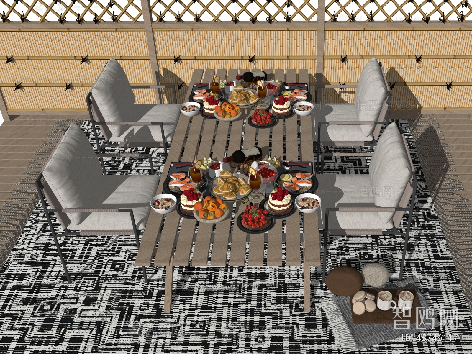 Modern Outdoor Tables And Chairs