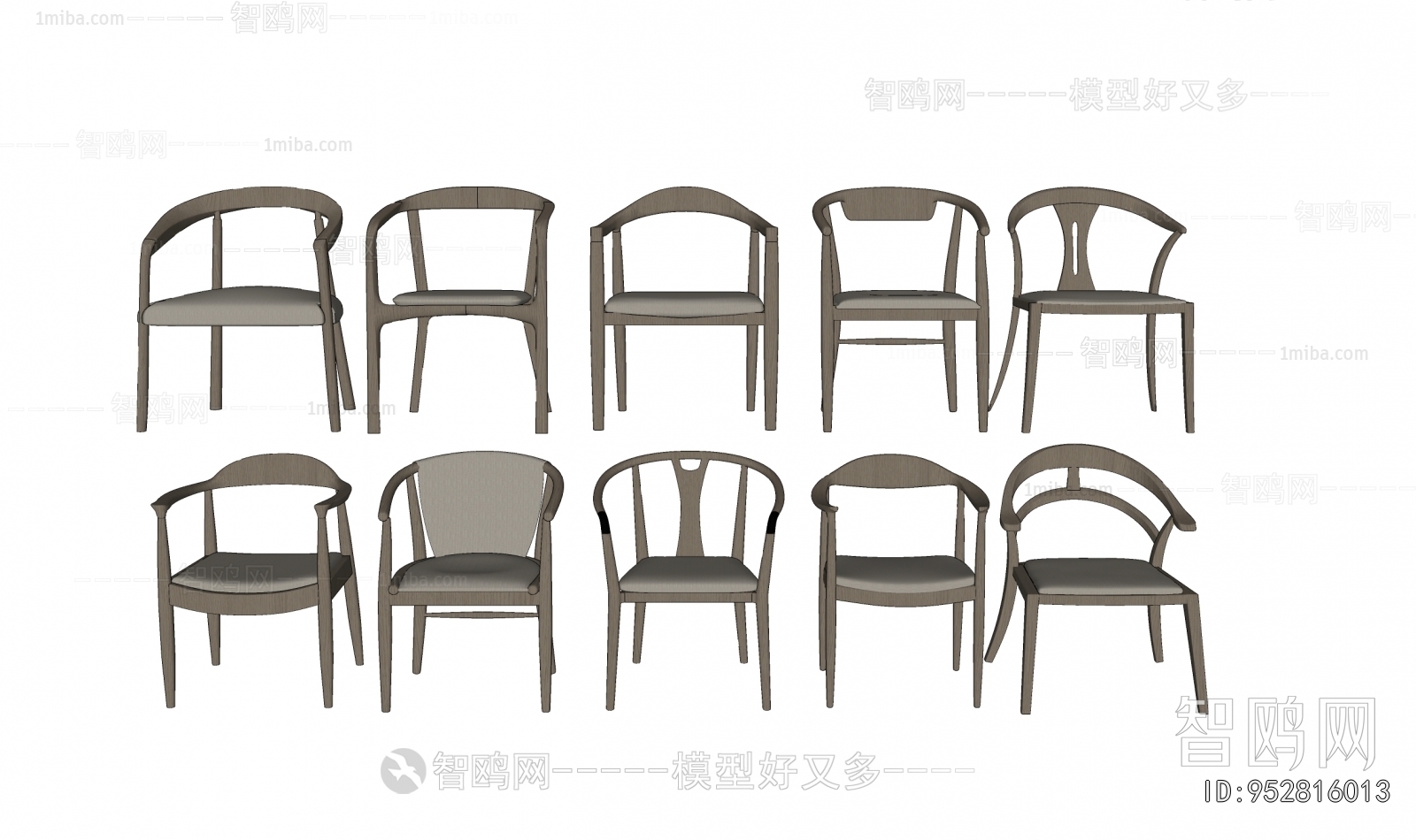 New Chinese Style Single Chair