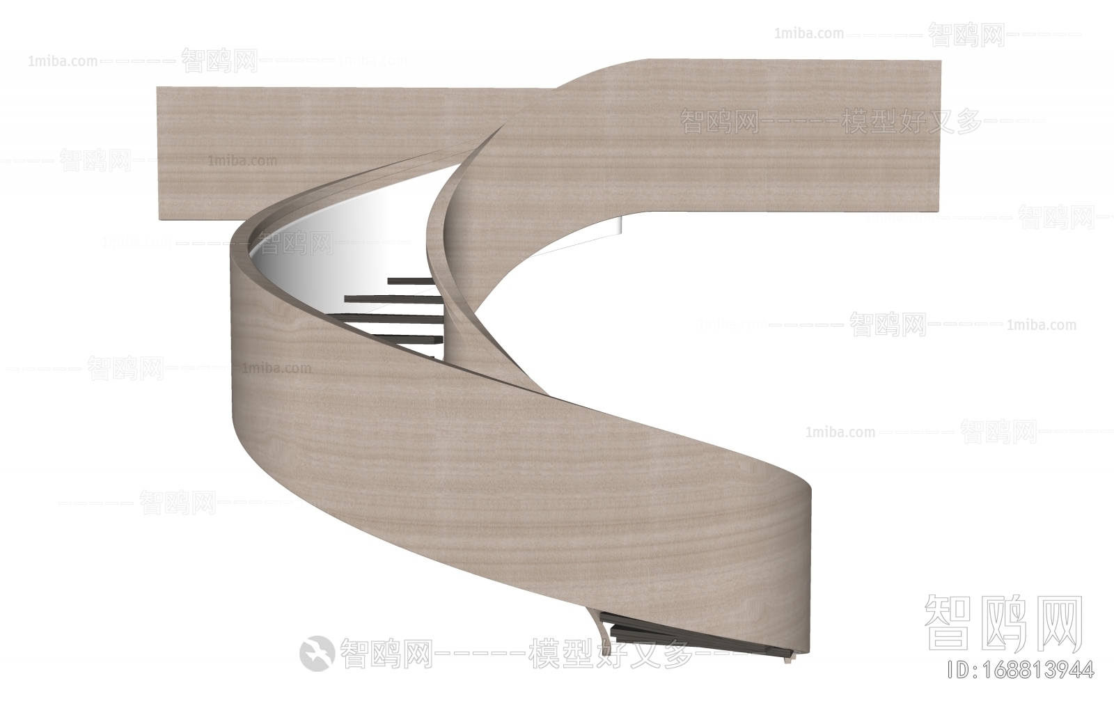 Modern Rotating Staircase