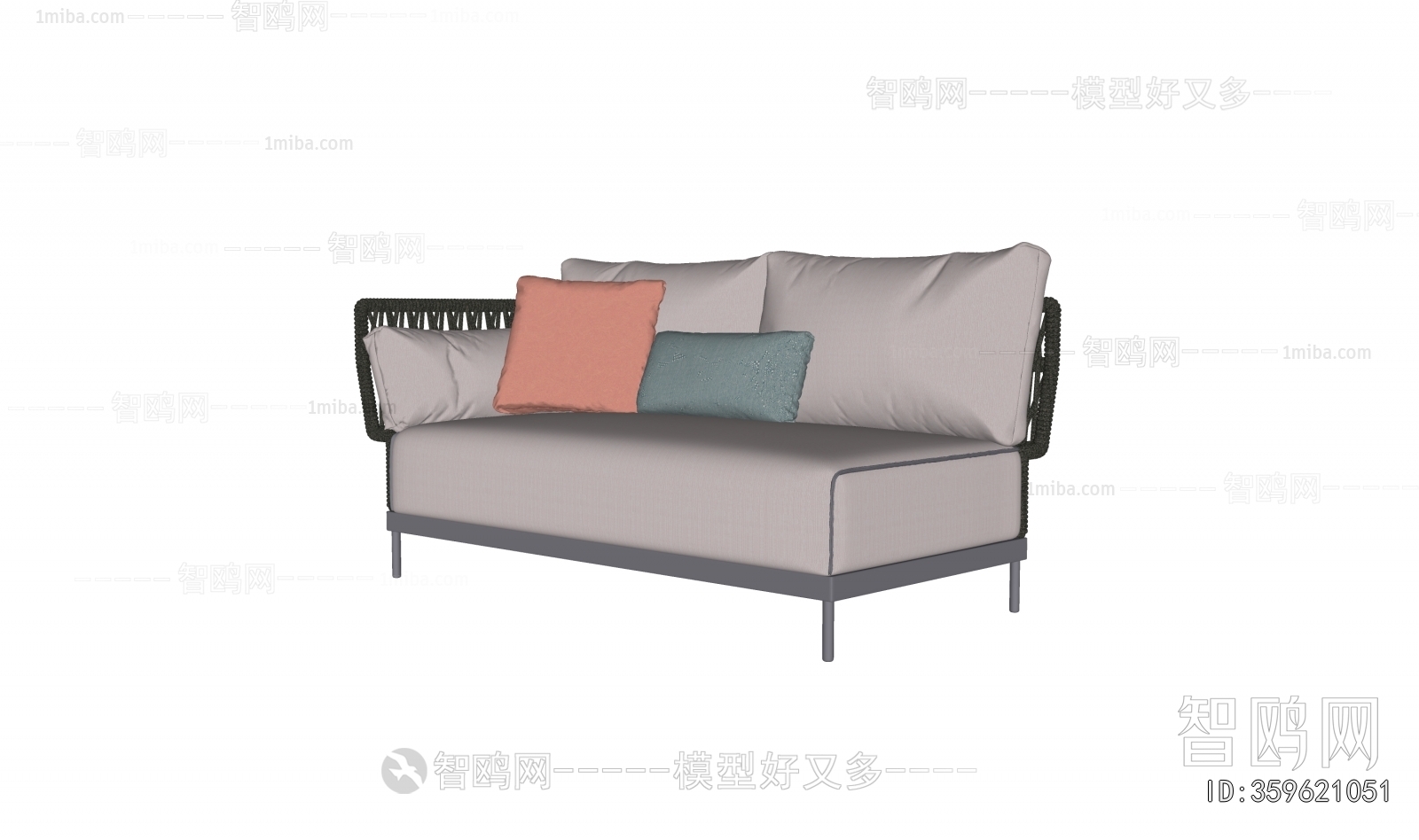 Modern Outdoor Sofa