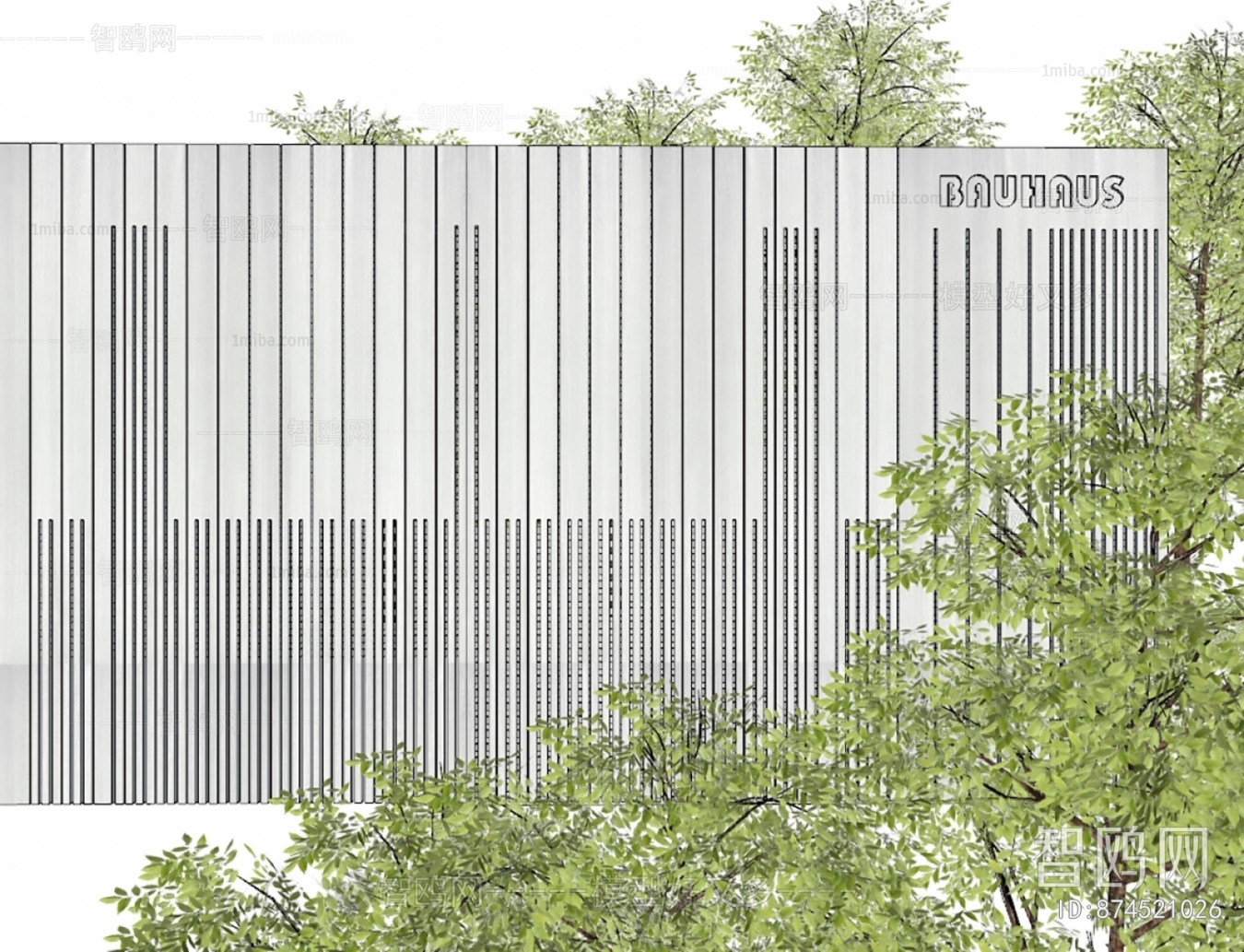 Modern Landscape Wall