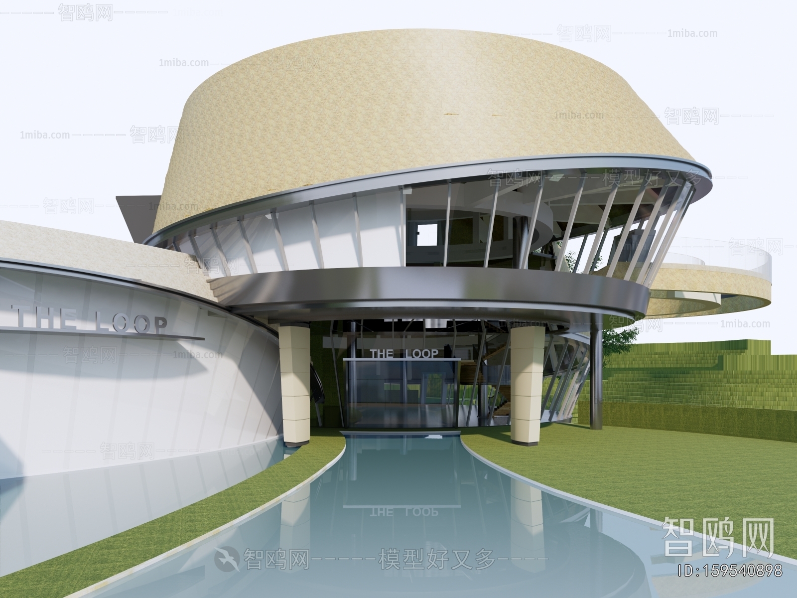 Modern Appearance Of Commercial Building