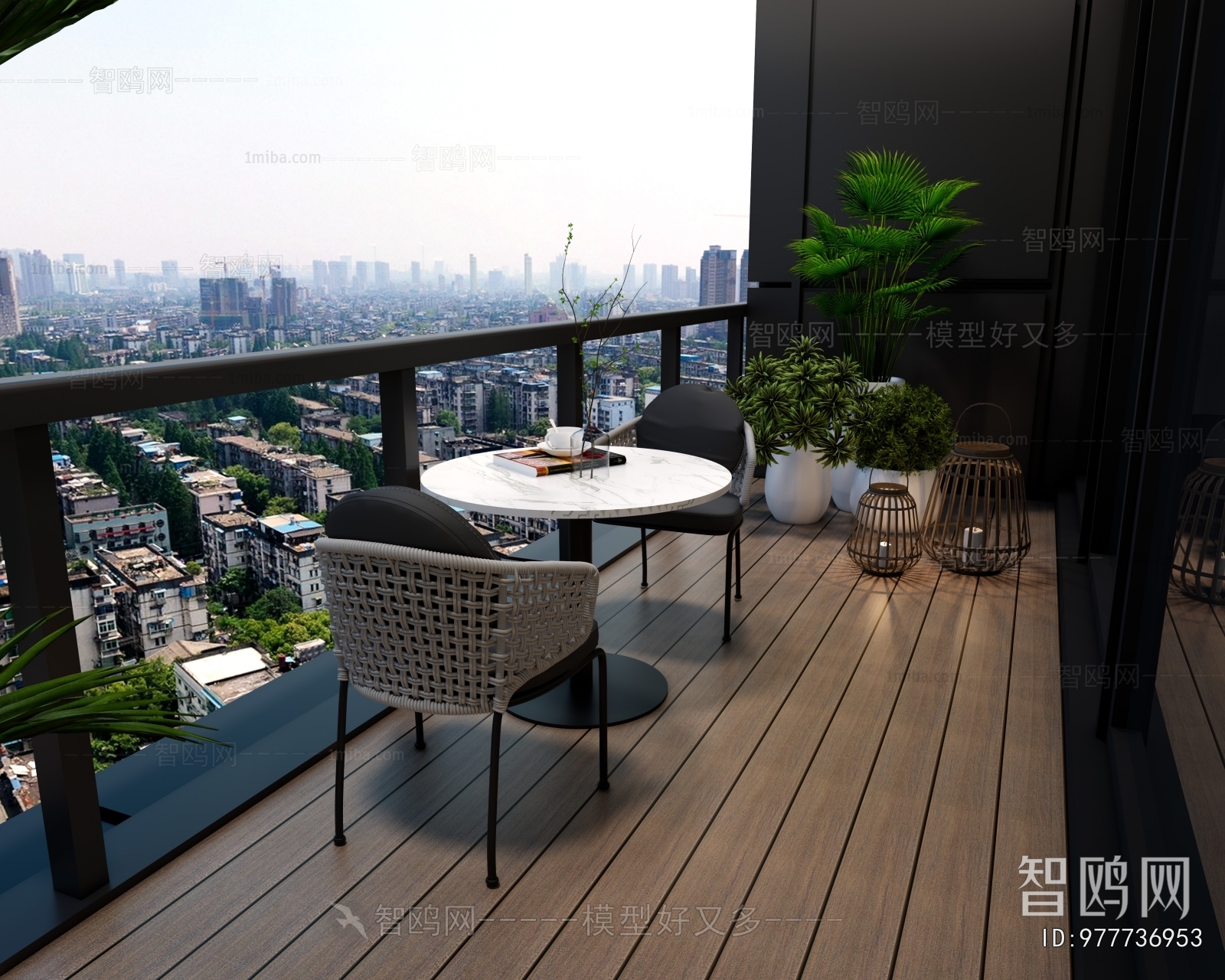 Modern Leisure Balcony