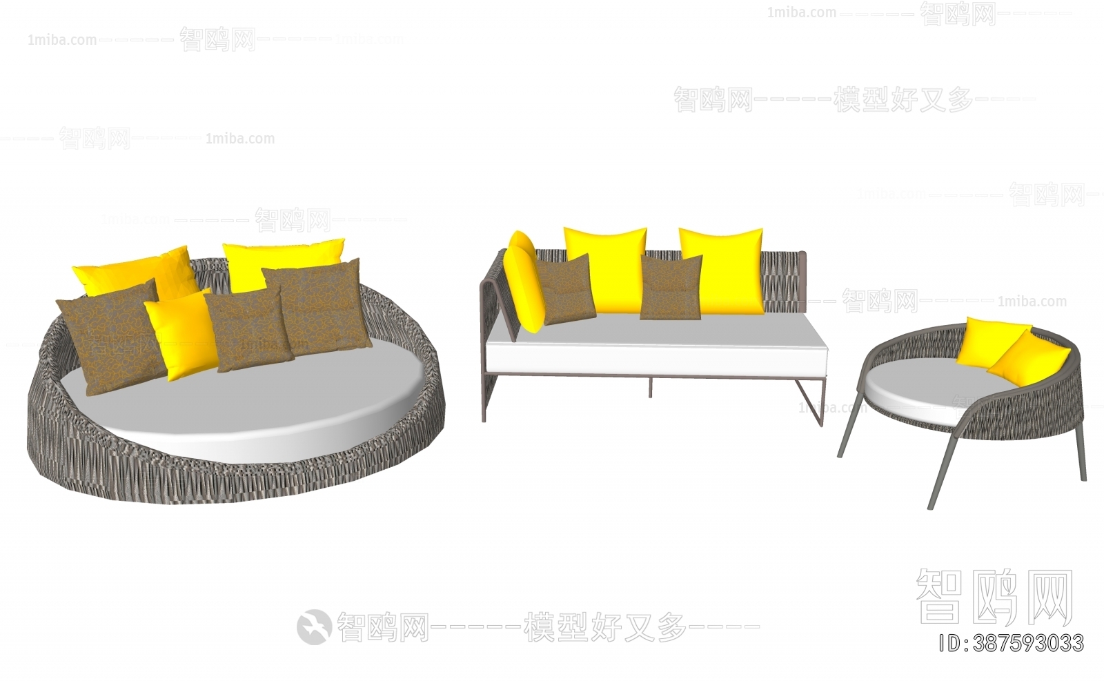 Modern Outdoor Sofa