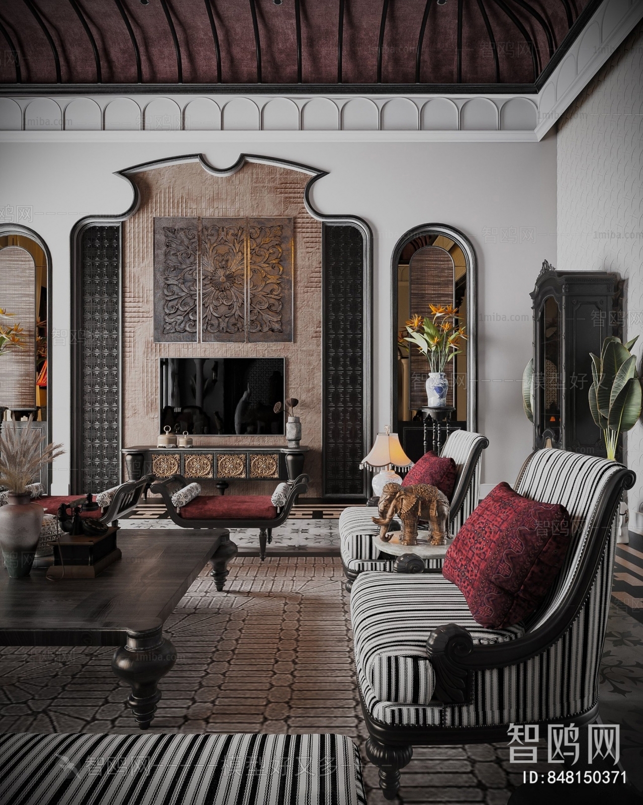 American Style A Living Room