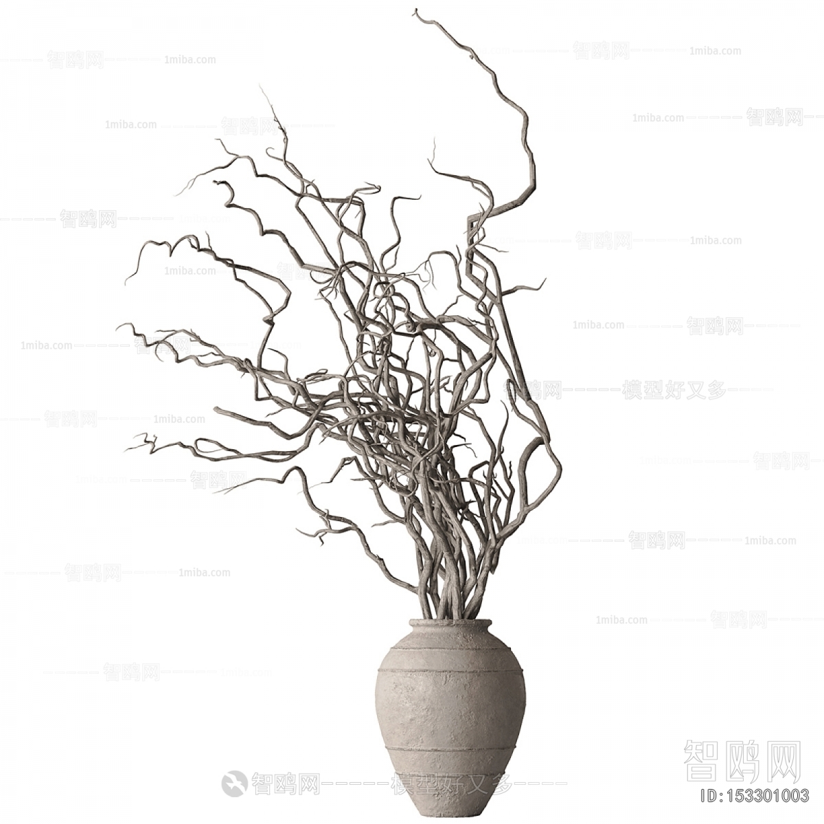 Modern Dried Branch