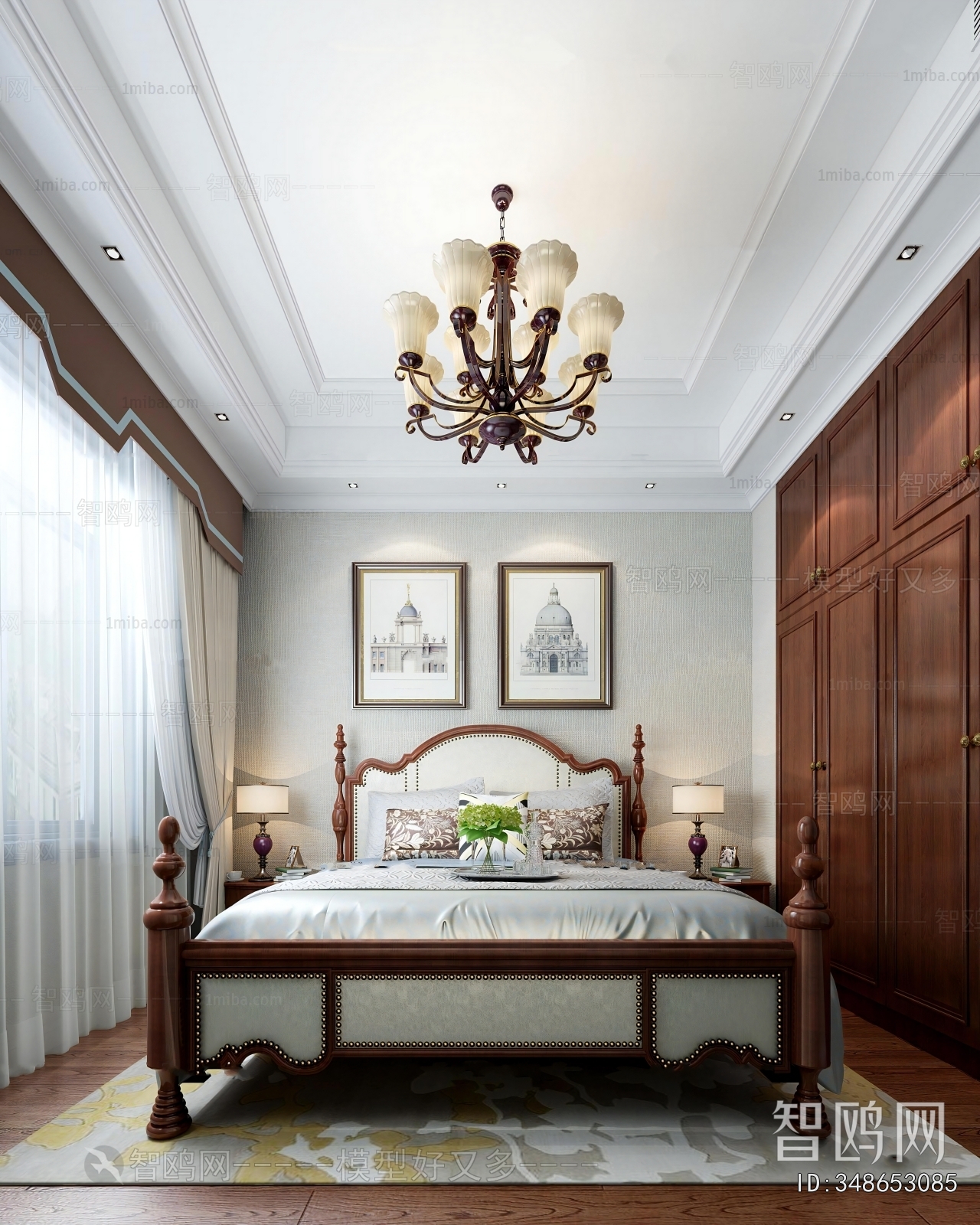 American Style Bedroom