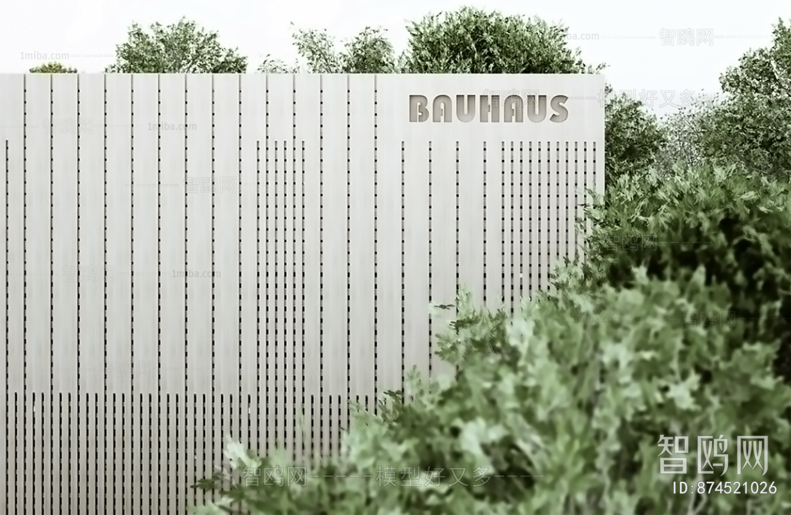 Modern Landscape Wall