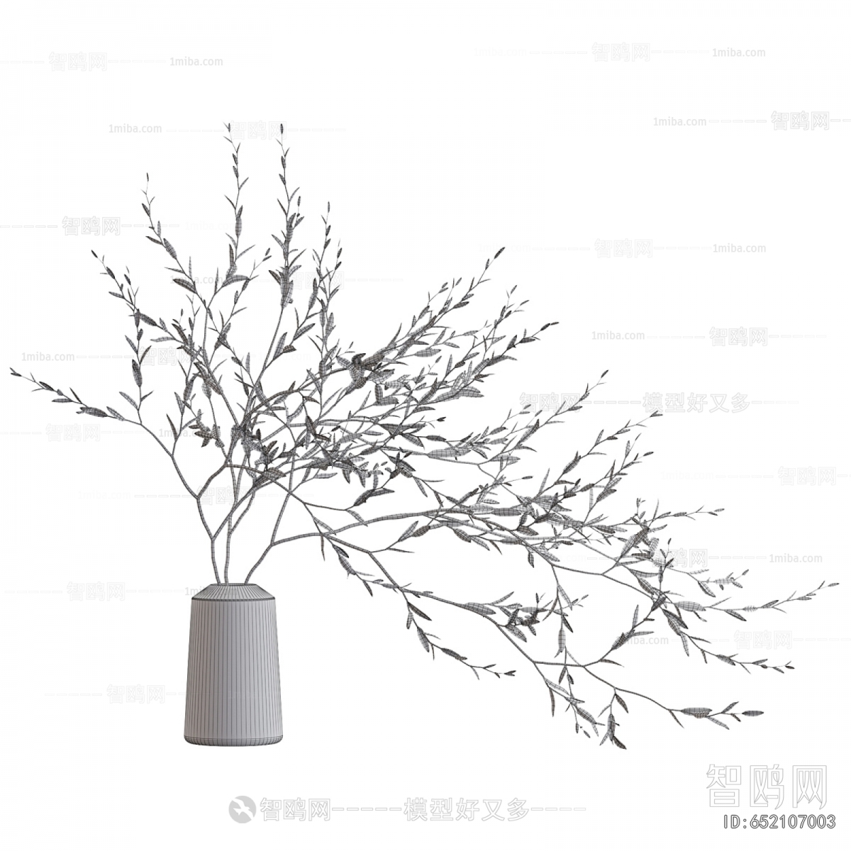 Modern Dried Branch