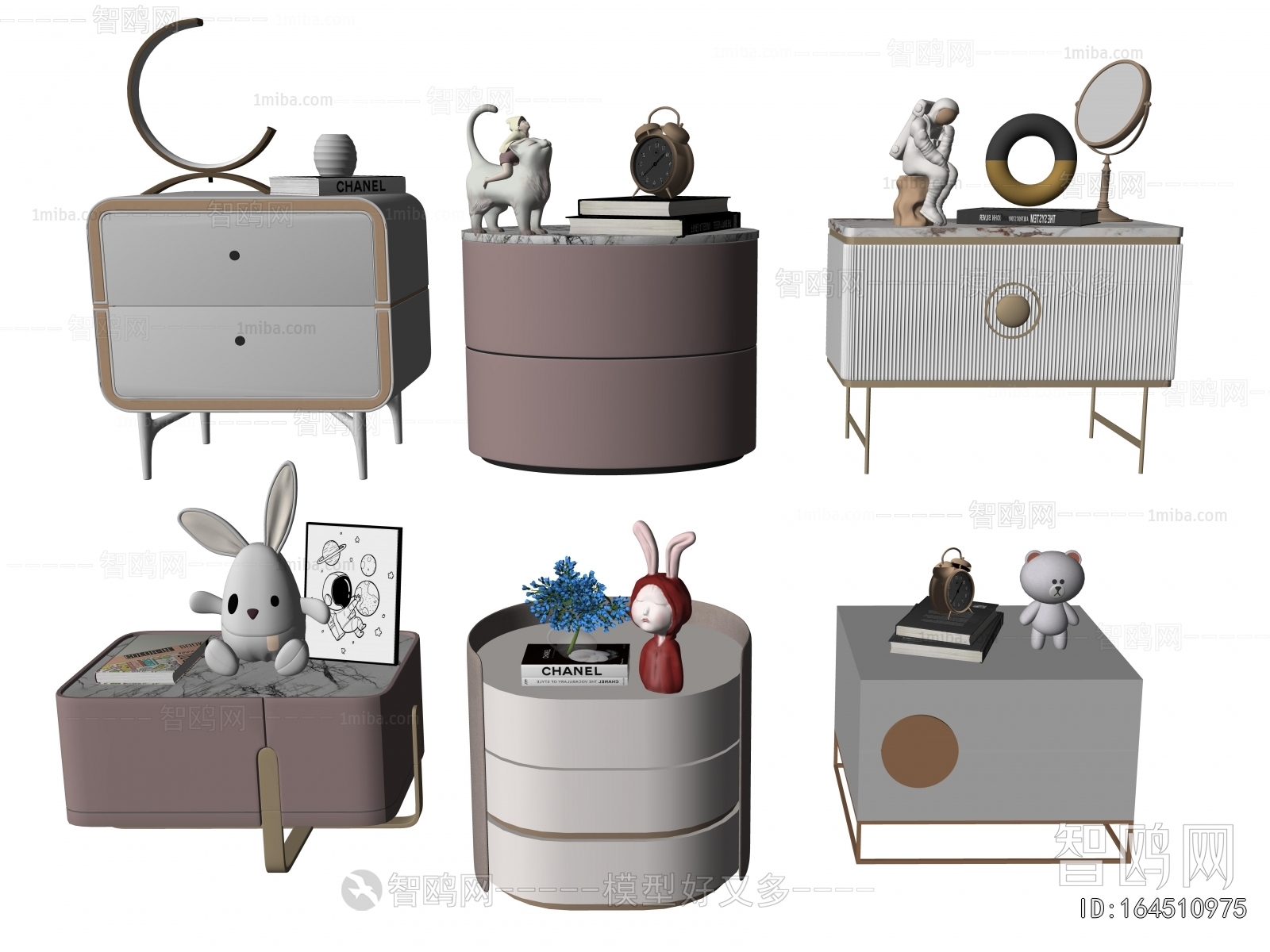 Modern Bedside Cupboard