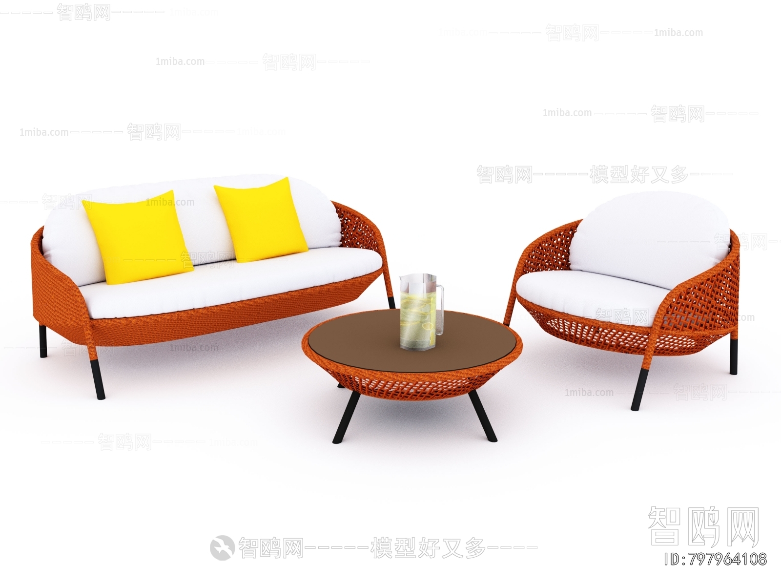 Modern Outdoor Sofa
