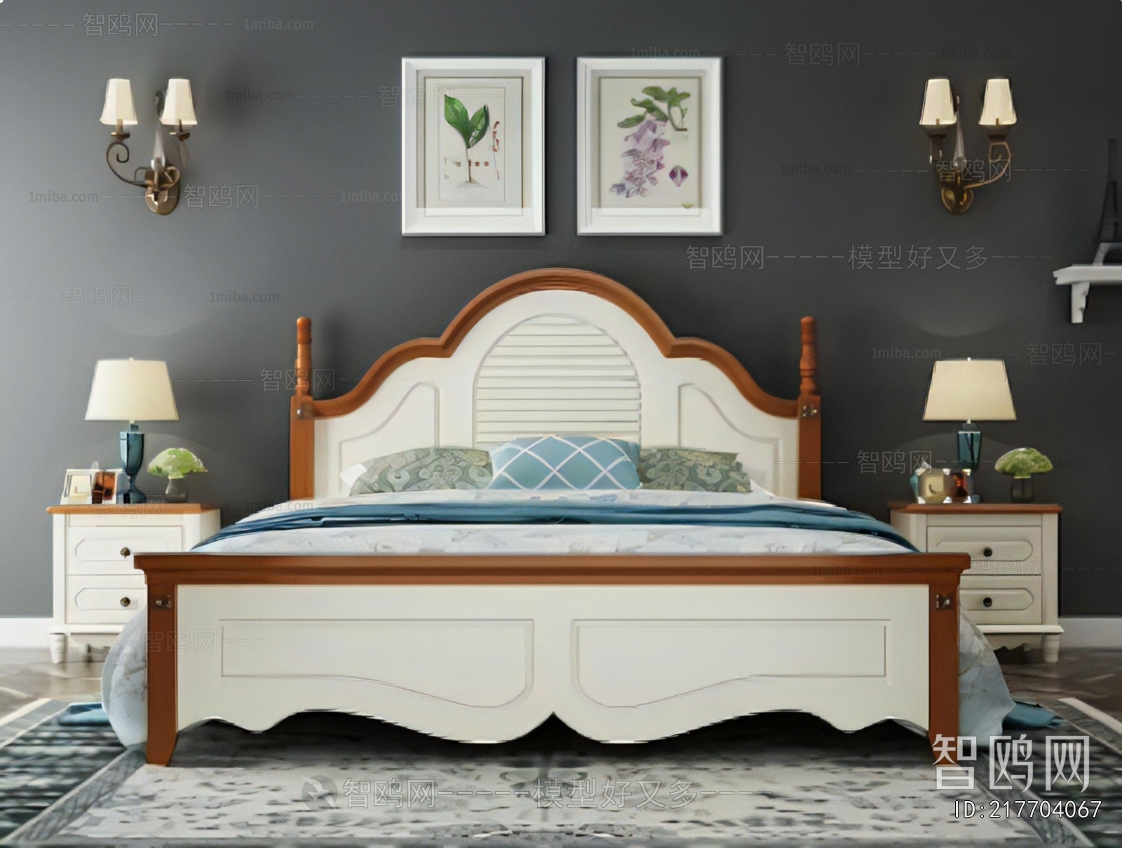 American Style Double Bed