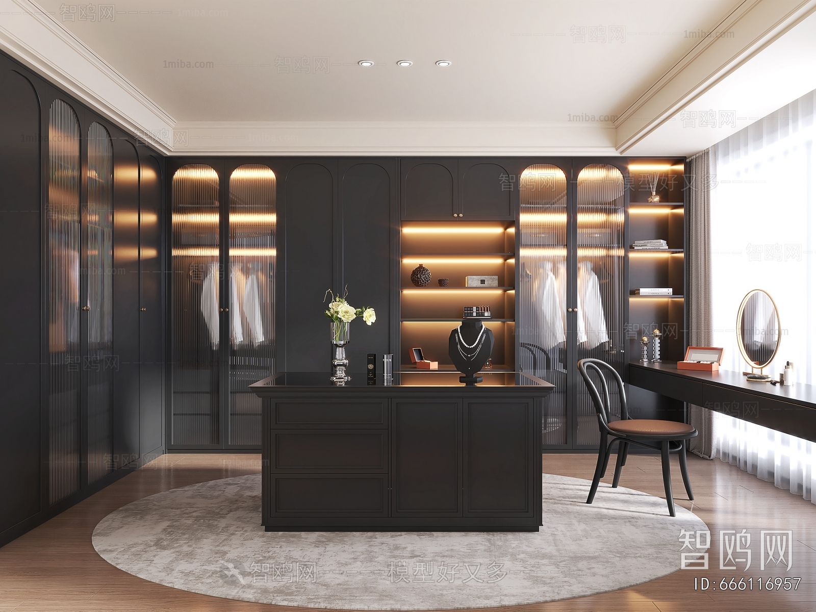 French Style Study Space