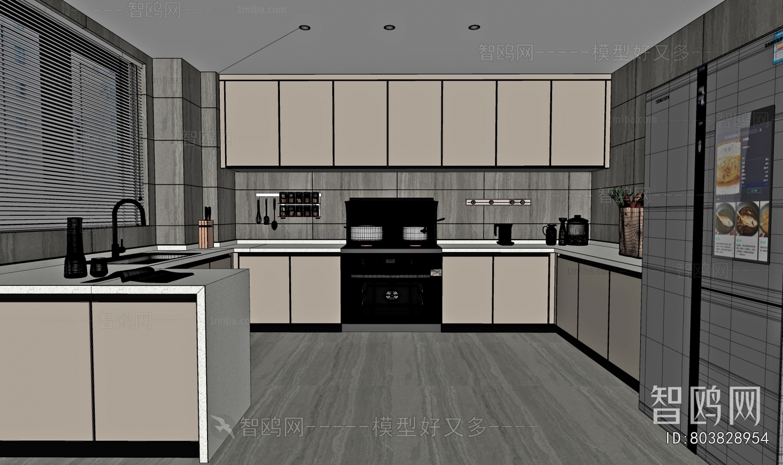 Modern The Kitchen