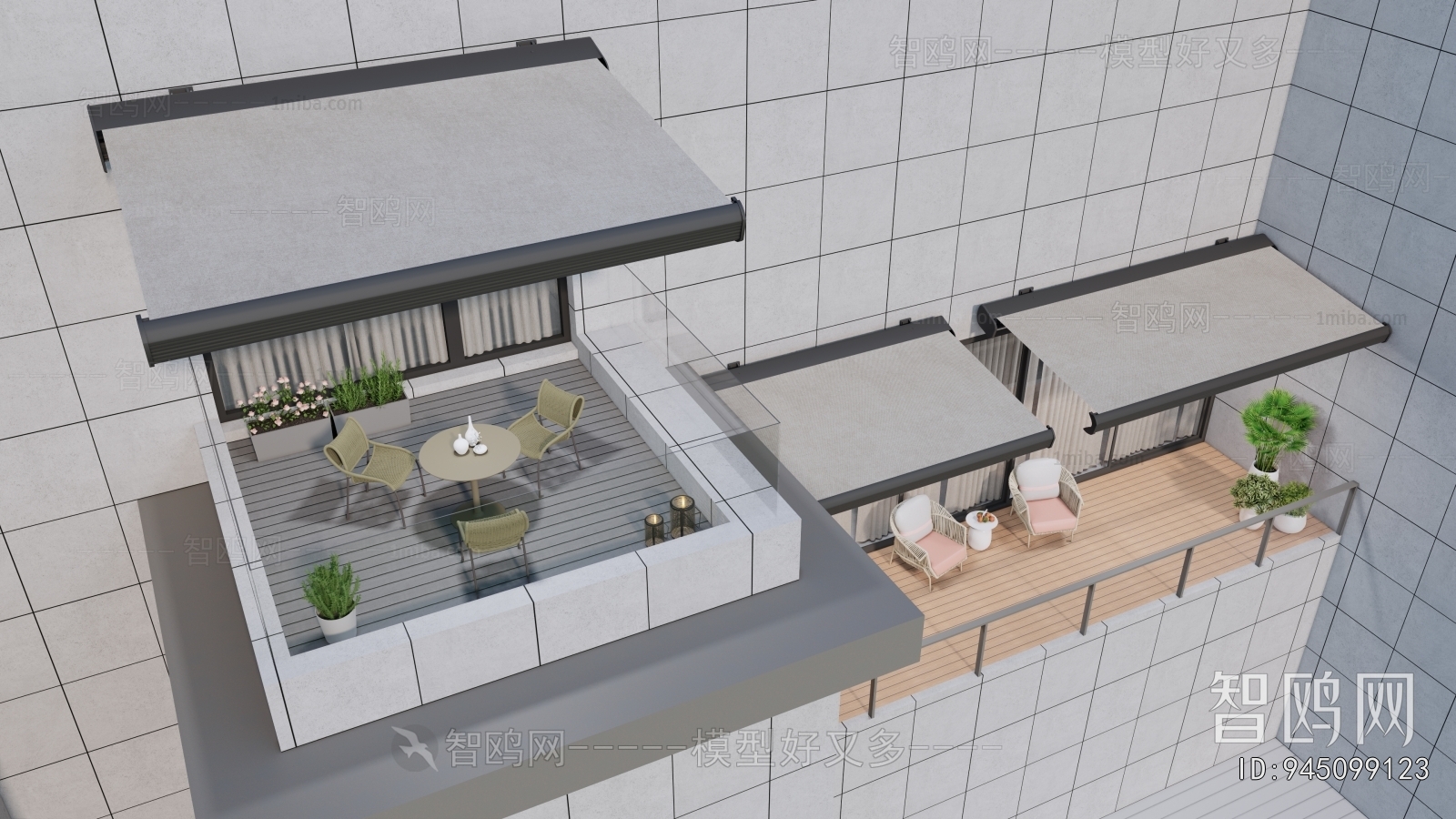 Modern Leisure Balcony