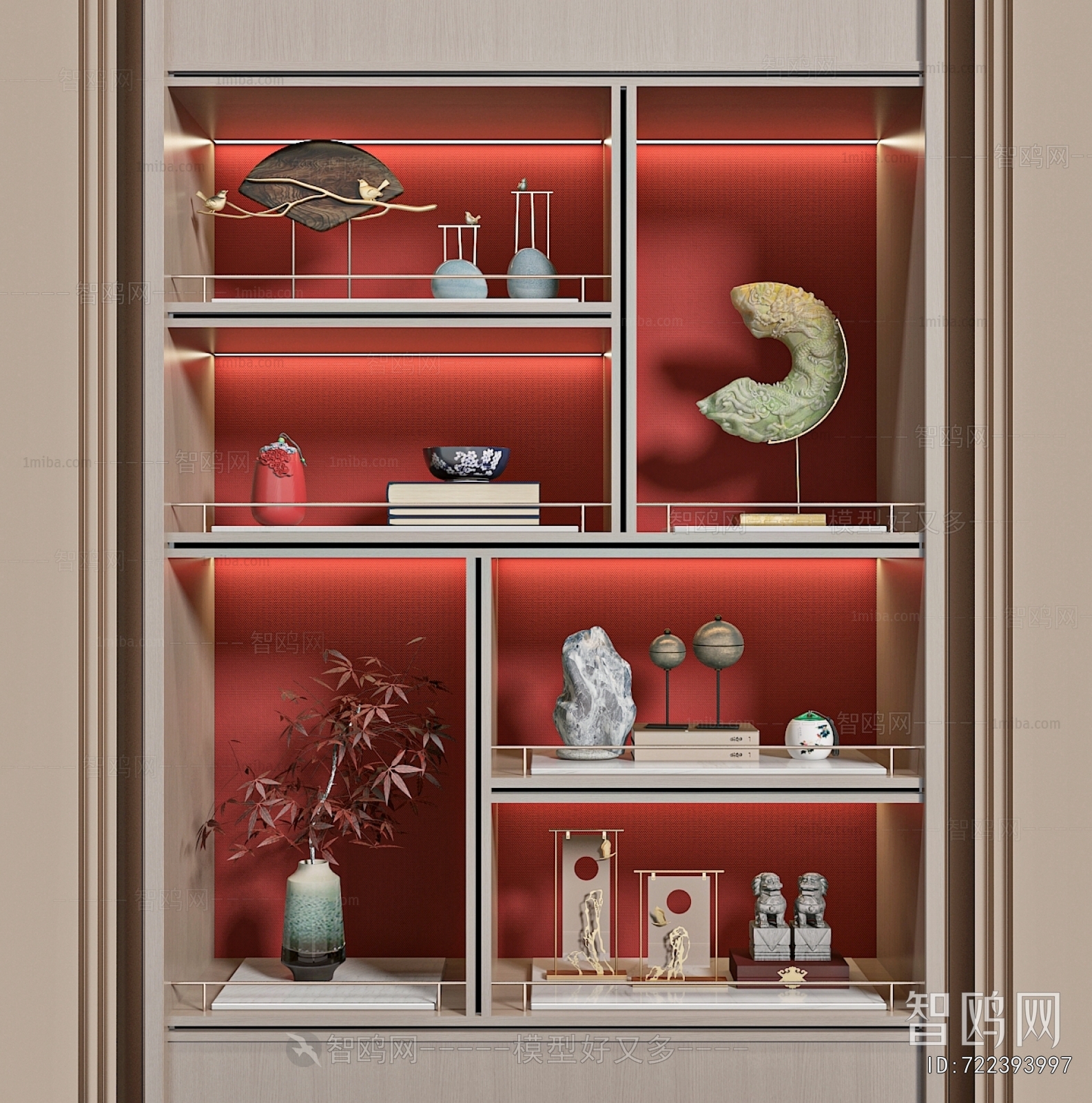 New Chinese Style Decorative Set