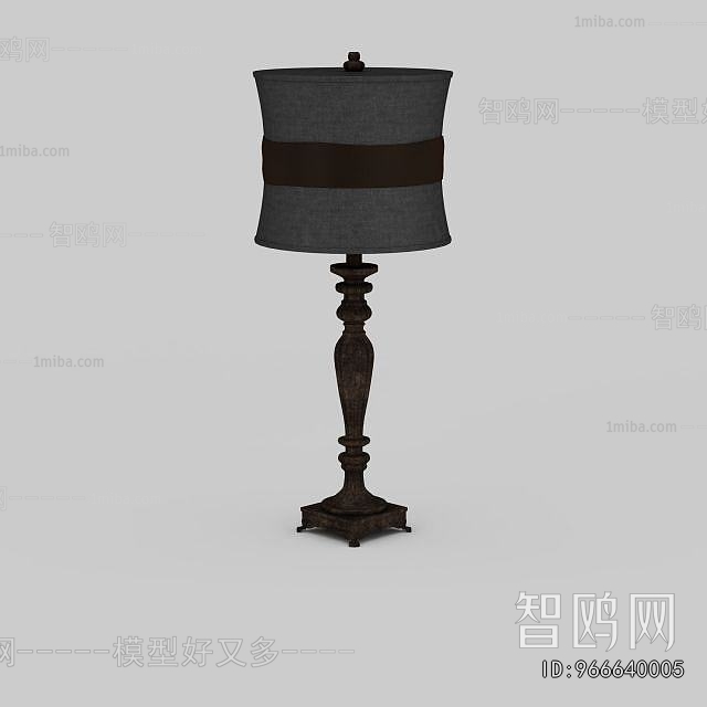 Simple European Style Table Lamp