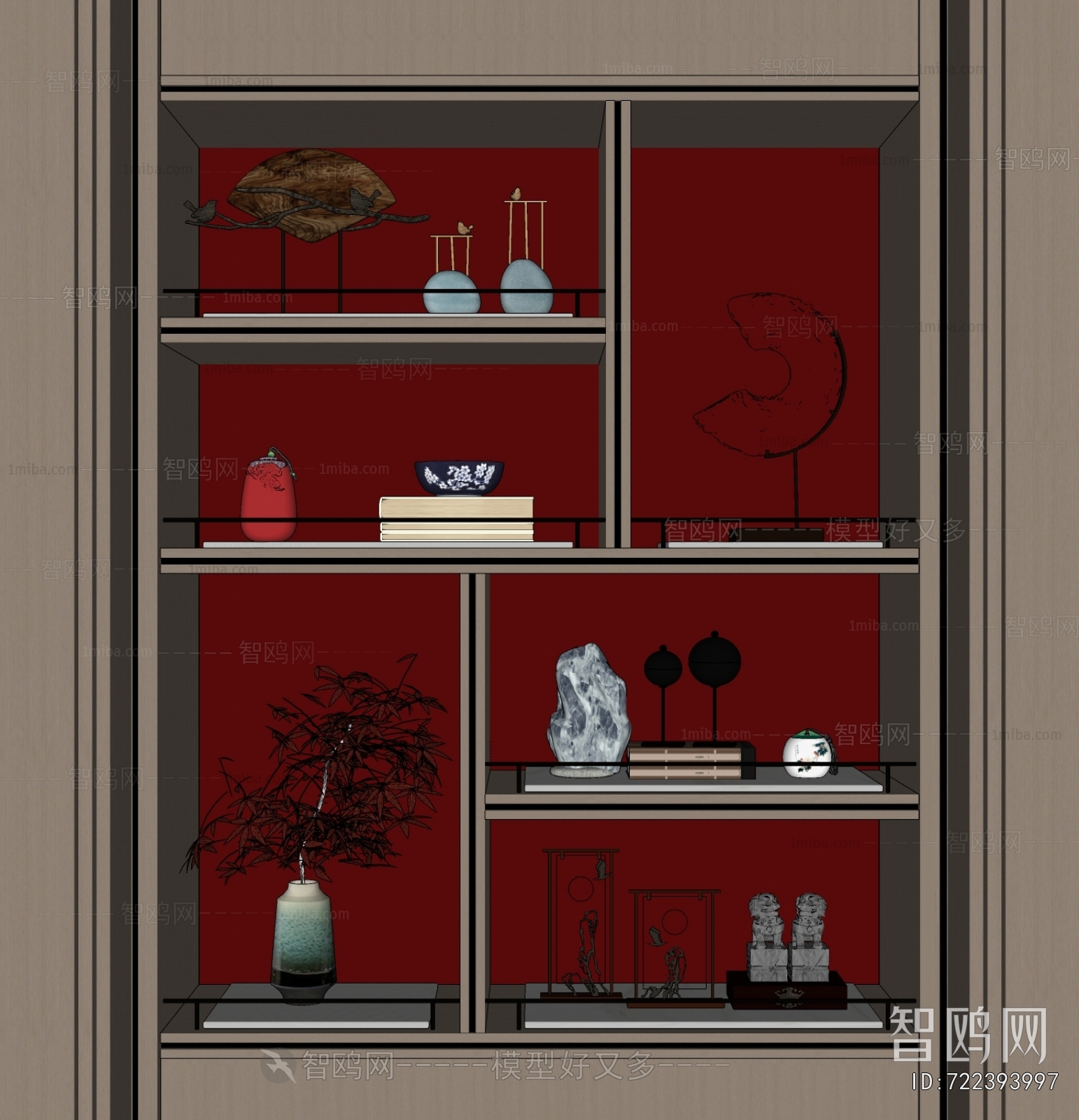 New Chinese Style Decorative Set