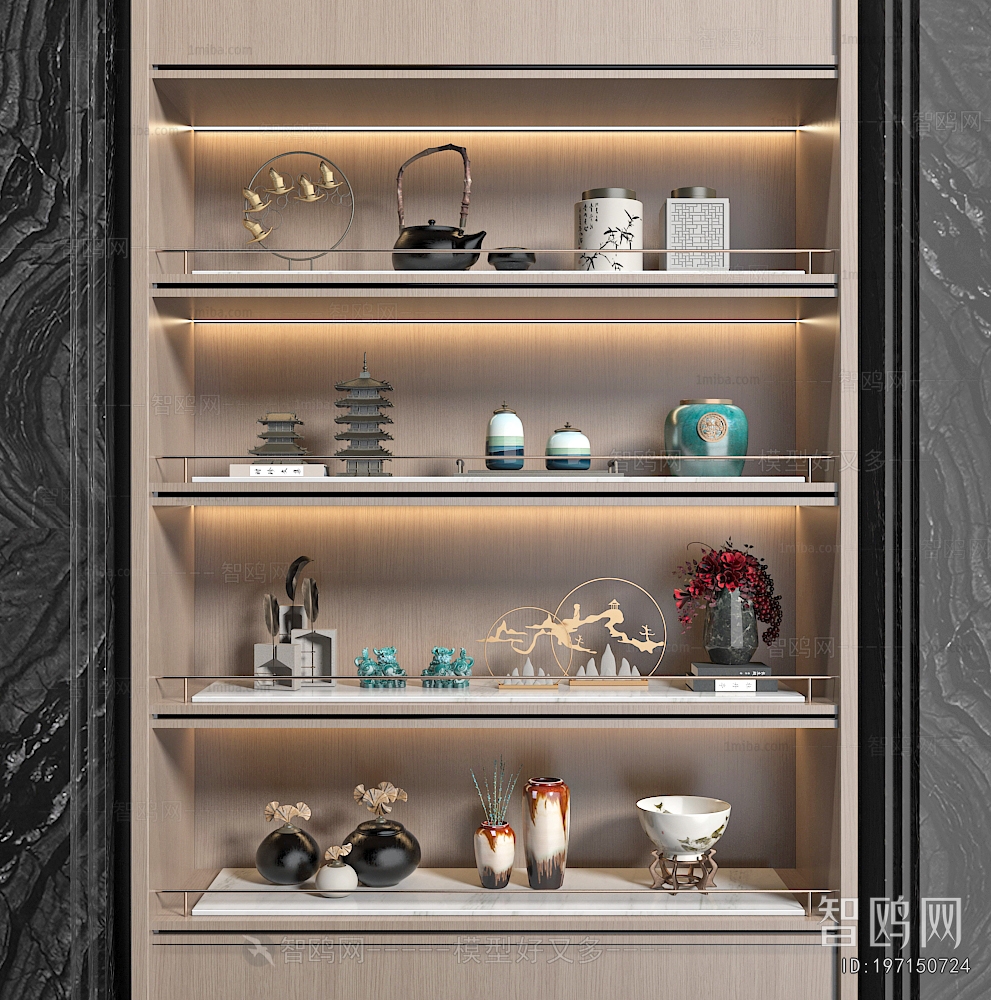 New Chinese Style Decorative Set