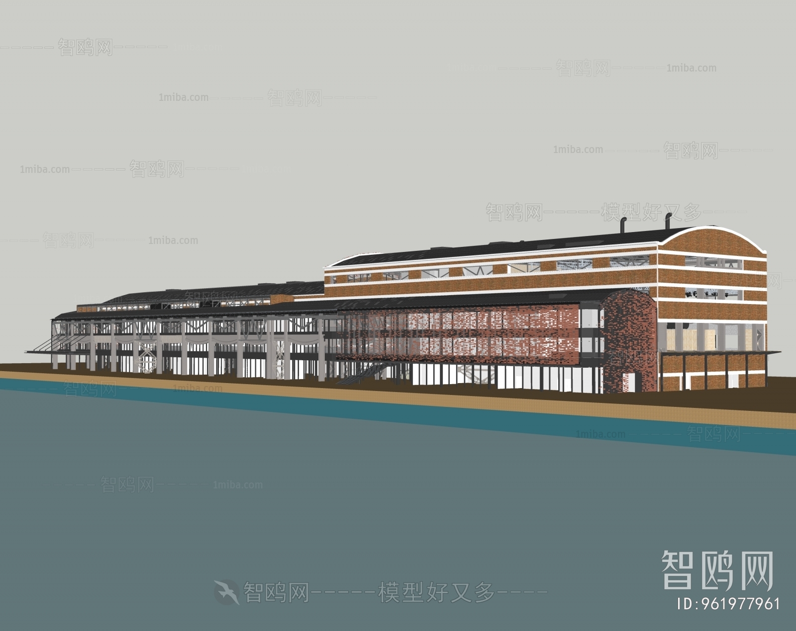 Modern Industrial Building