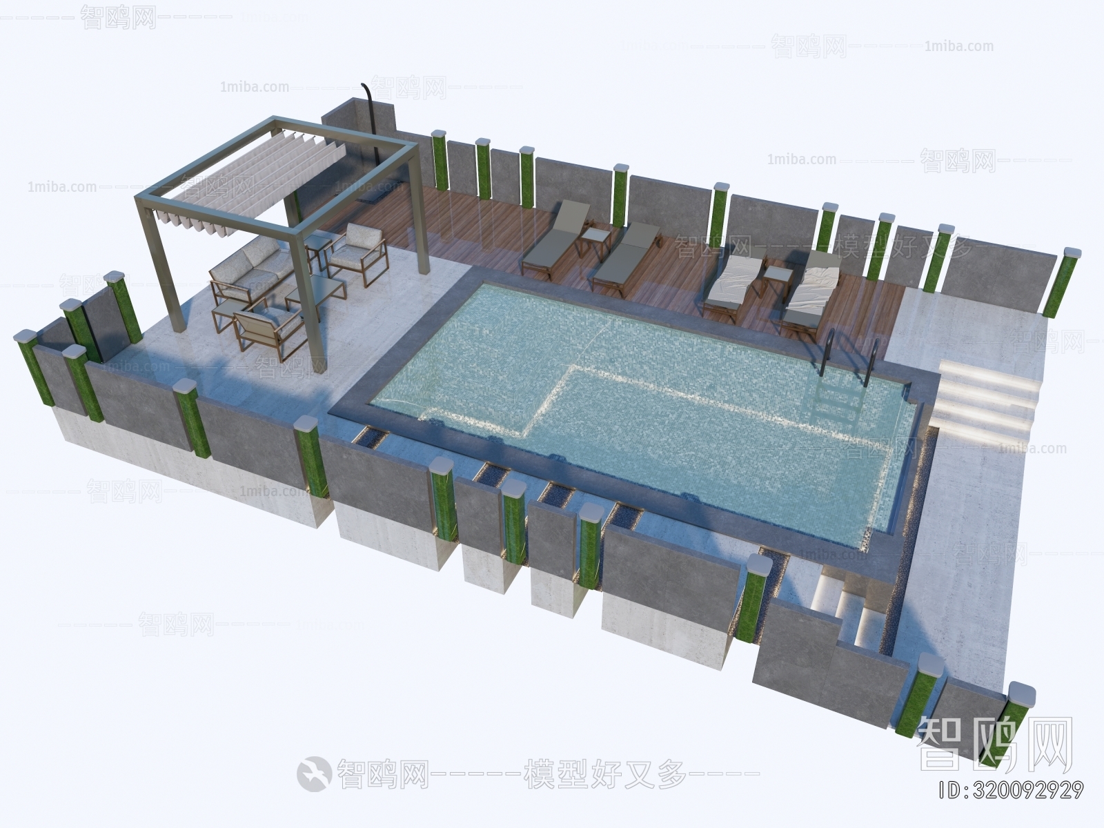 Modern Courtyard/landscape