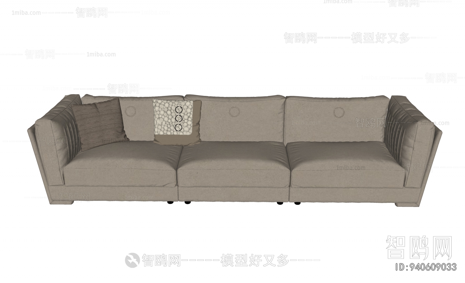Modern Three-seat Sofa