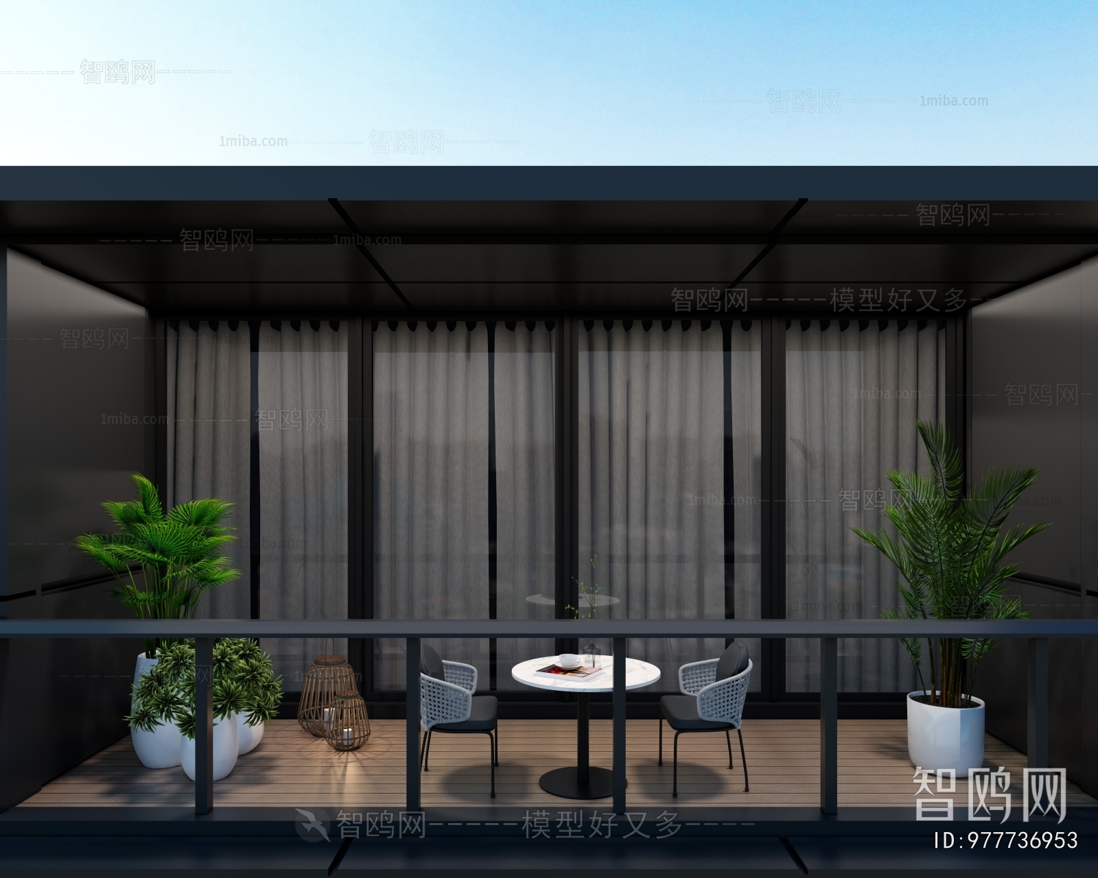 Modern Leisure Balcony