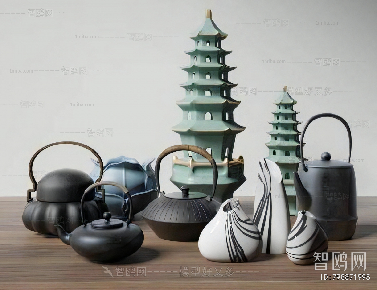 New Chinese Style Tea Set