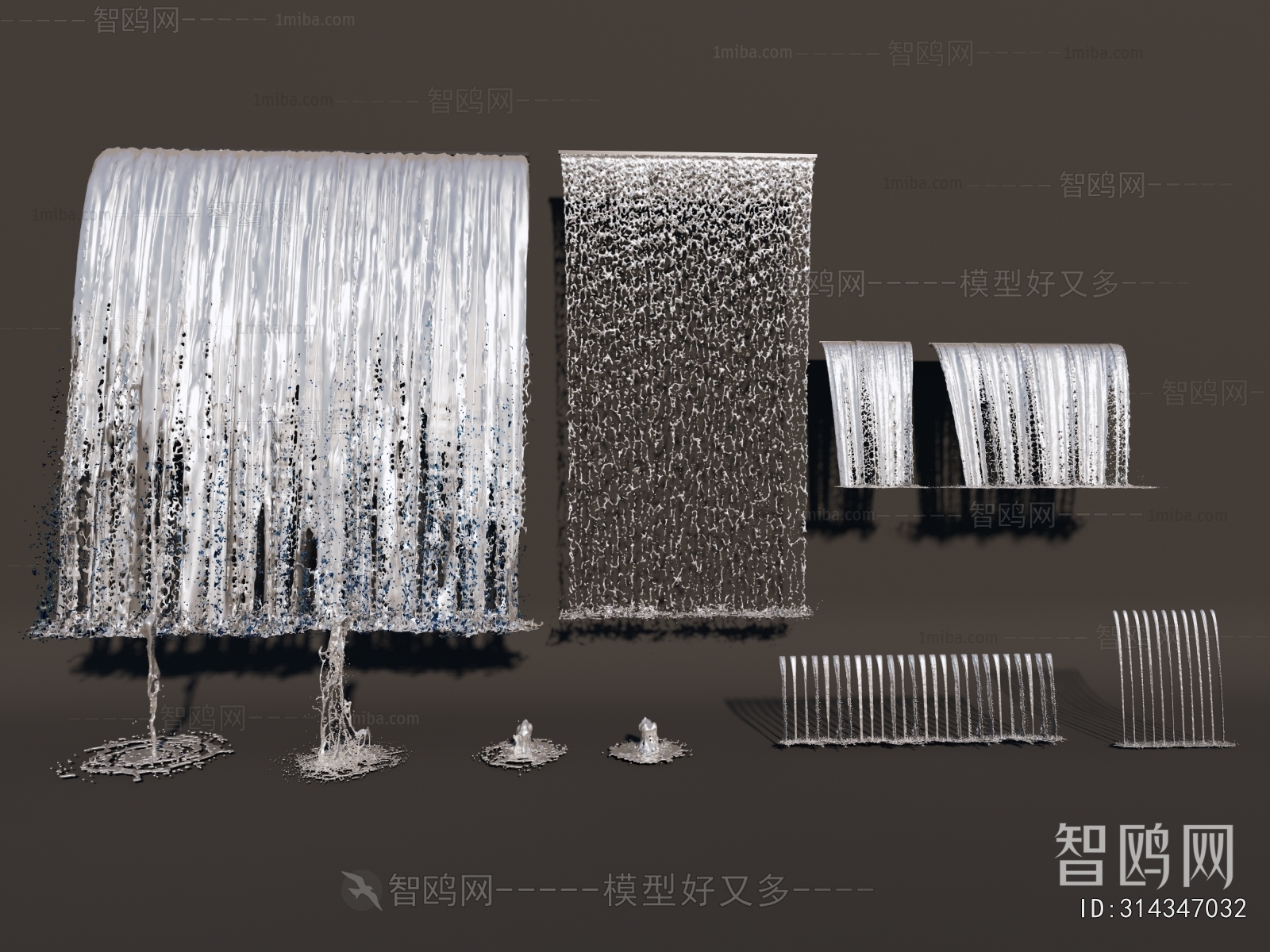 Modern Rockery Waterscape