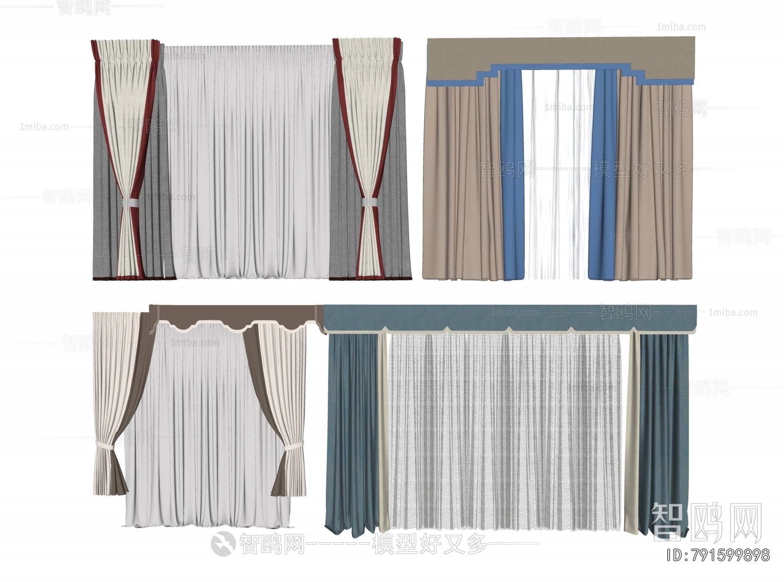 New Chinese Style The Curtain