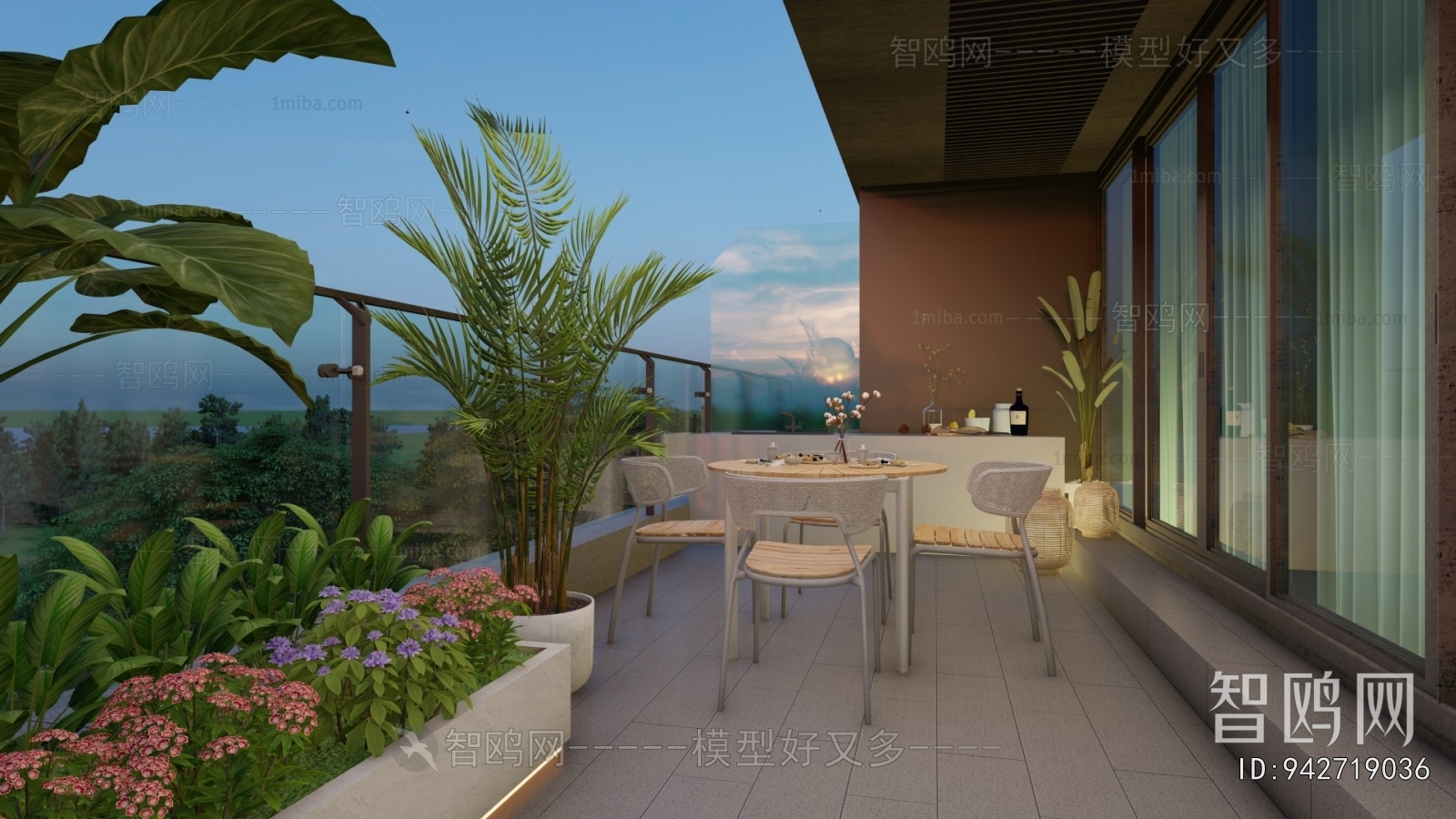 Modern Leisure Balcony