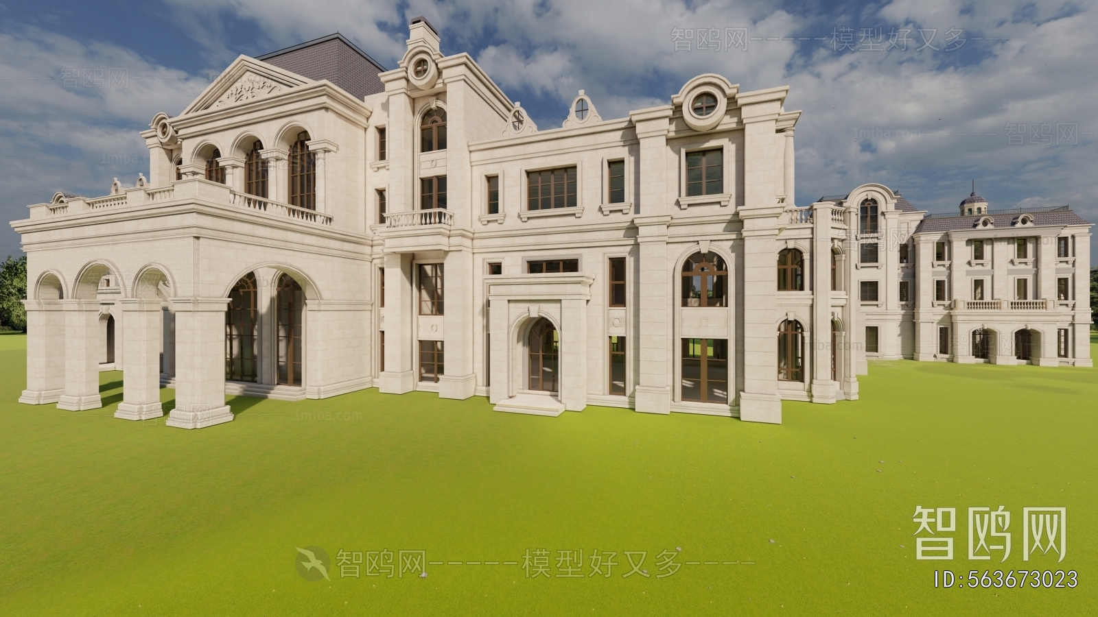 European Style Villa Appearance