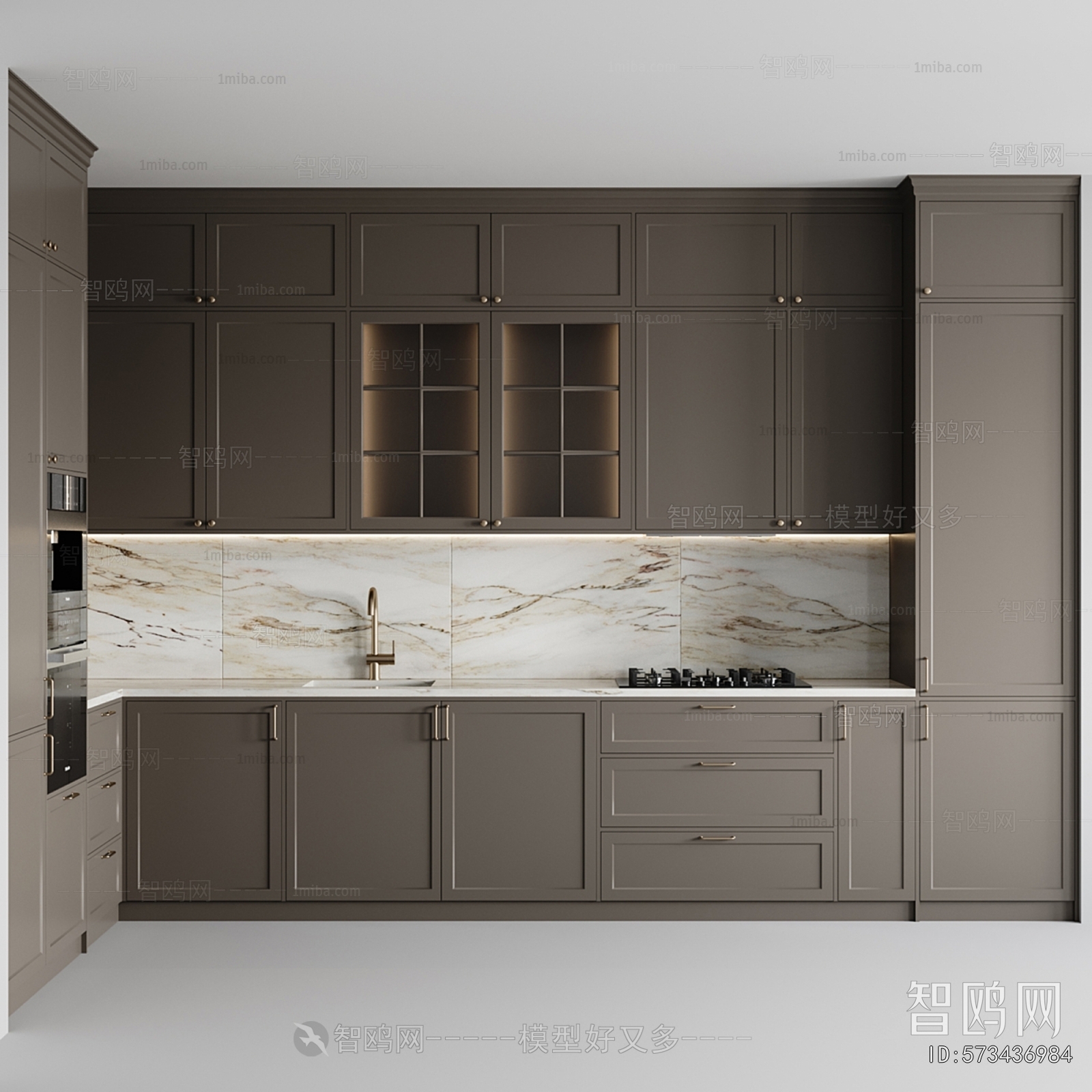 European Style Kitchen Cabinet
