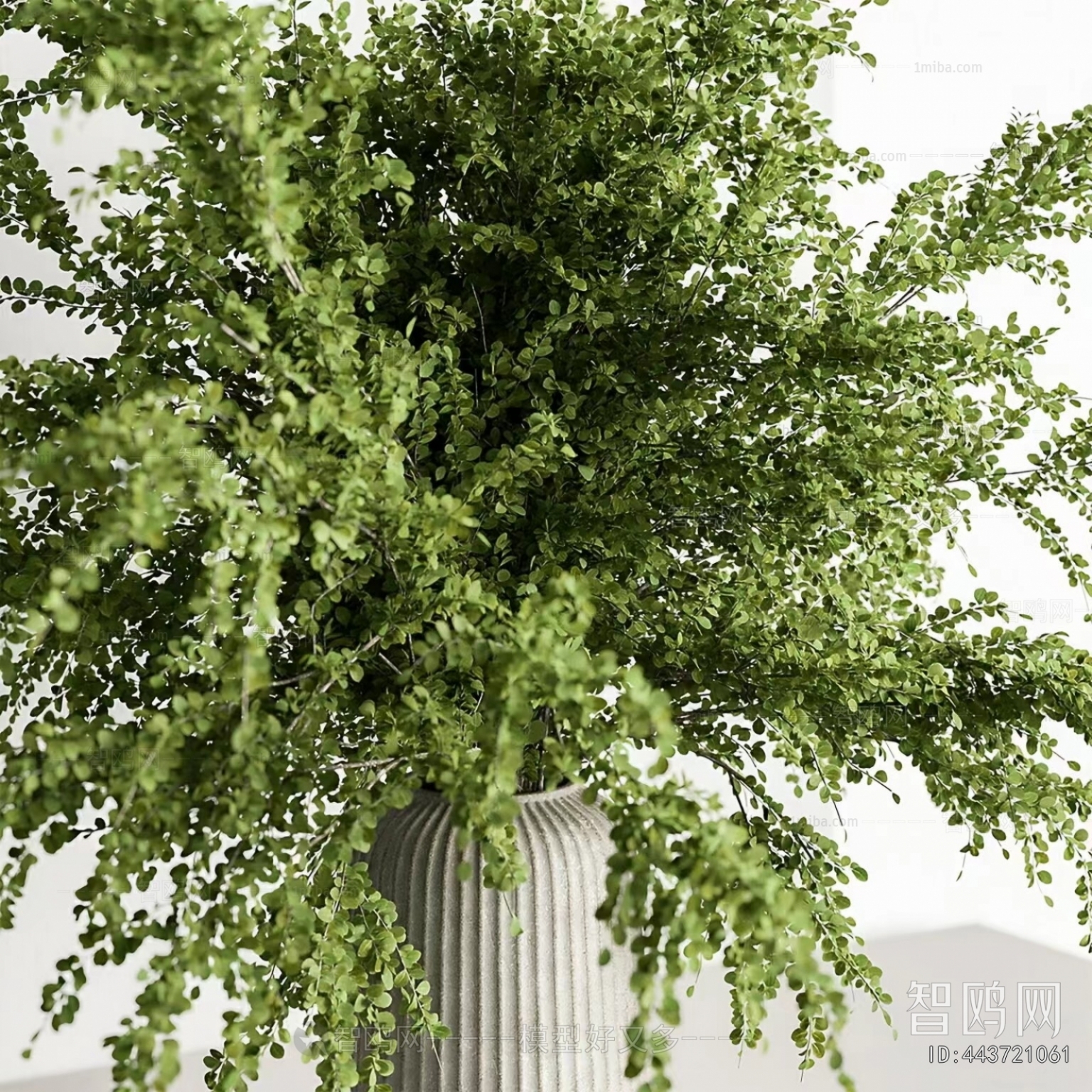 Modern Aquatic Green Plant