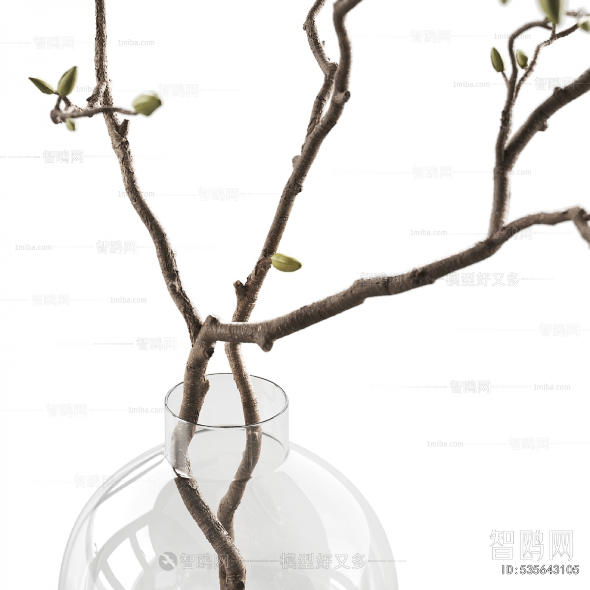 Modern Dried Branch