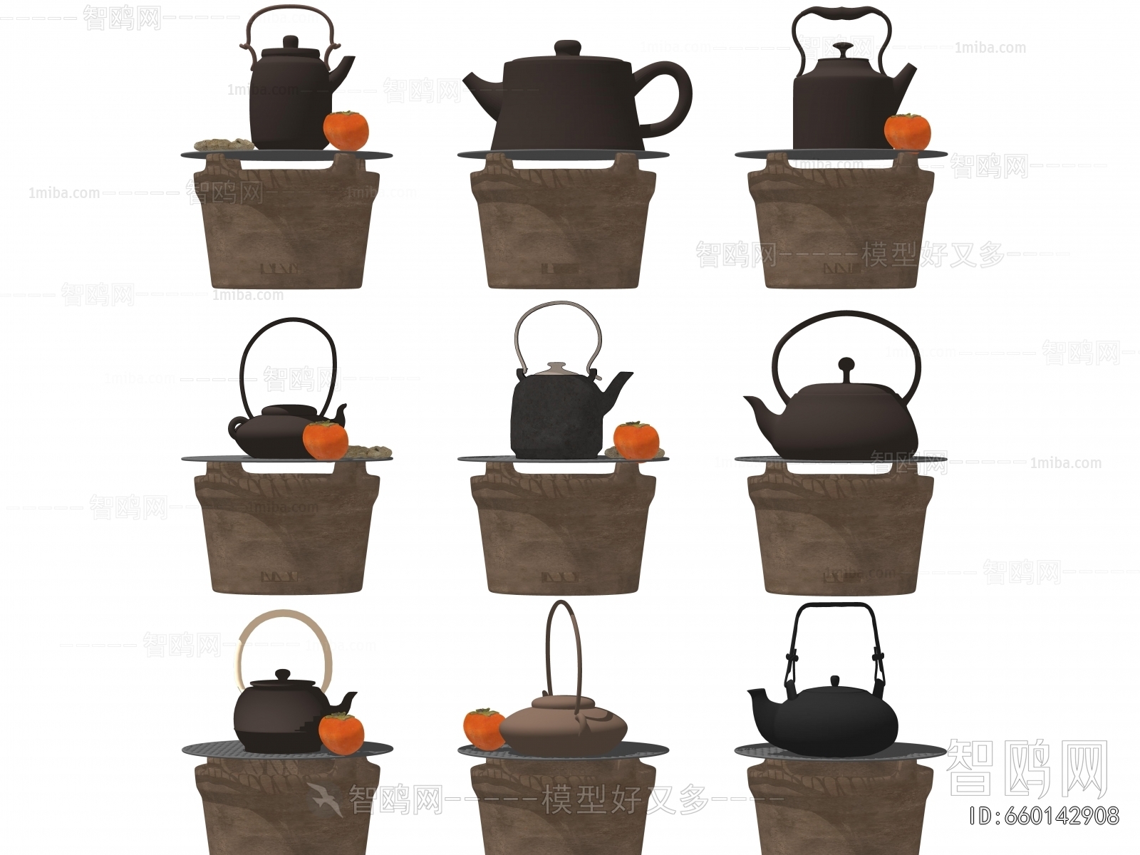 Wabi-sabi Style Tea Set