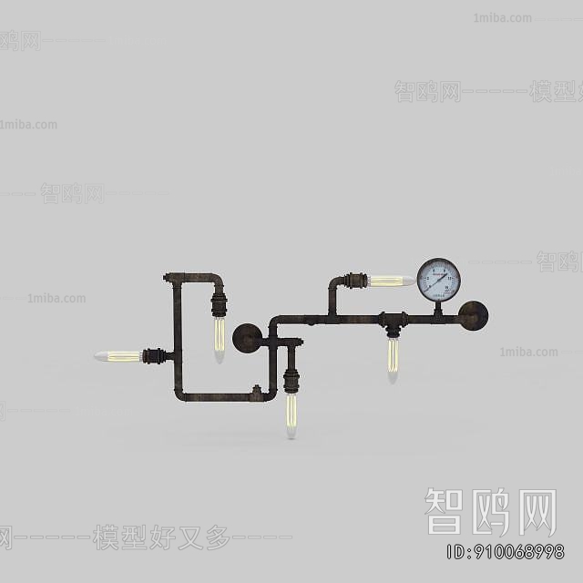 Industrial Style Wall Lamp