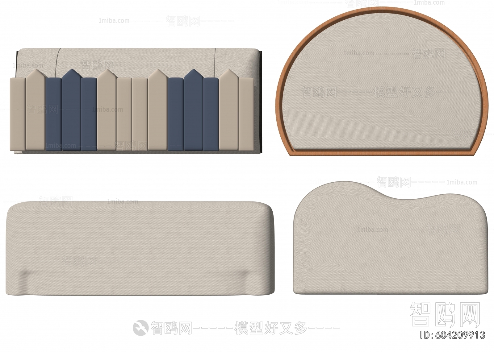 Modern Bedhead Back Rest