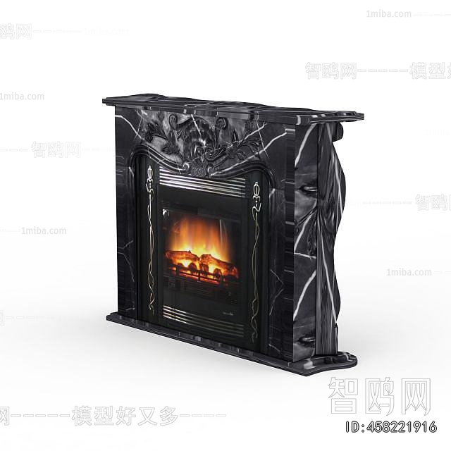 European Style Fireplace