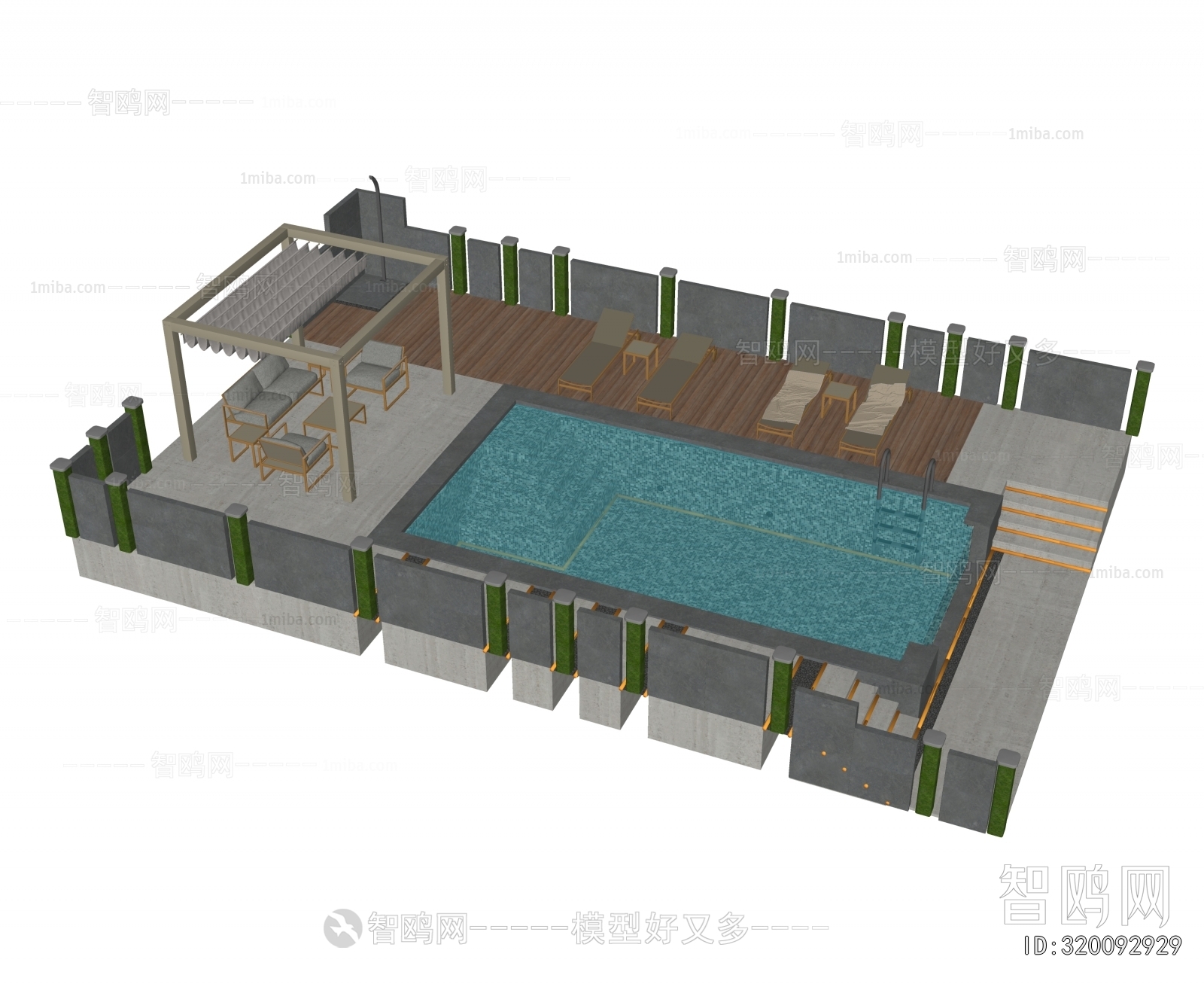 Modern Courtyard/landscape