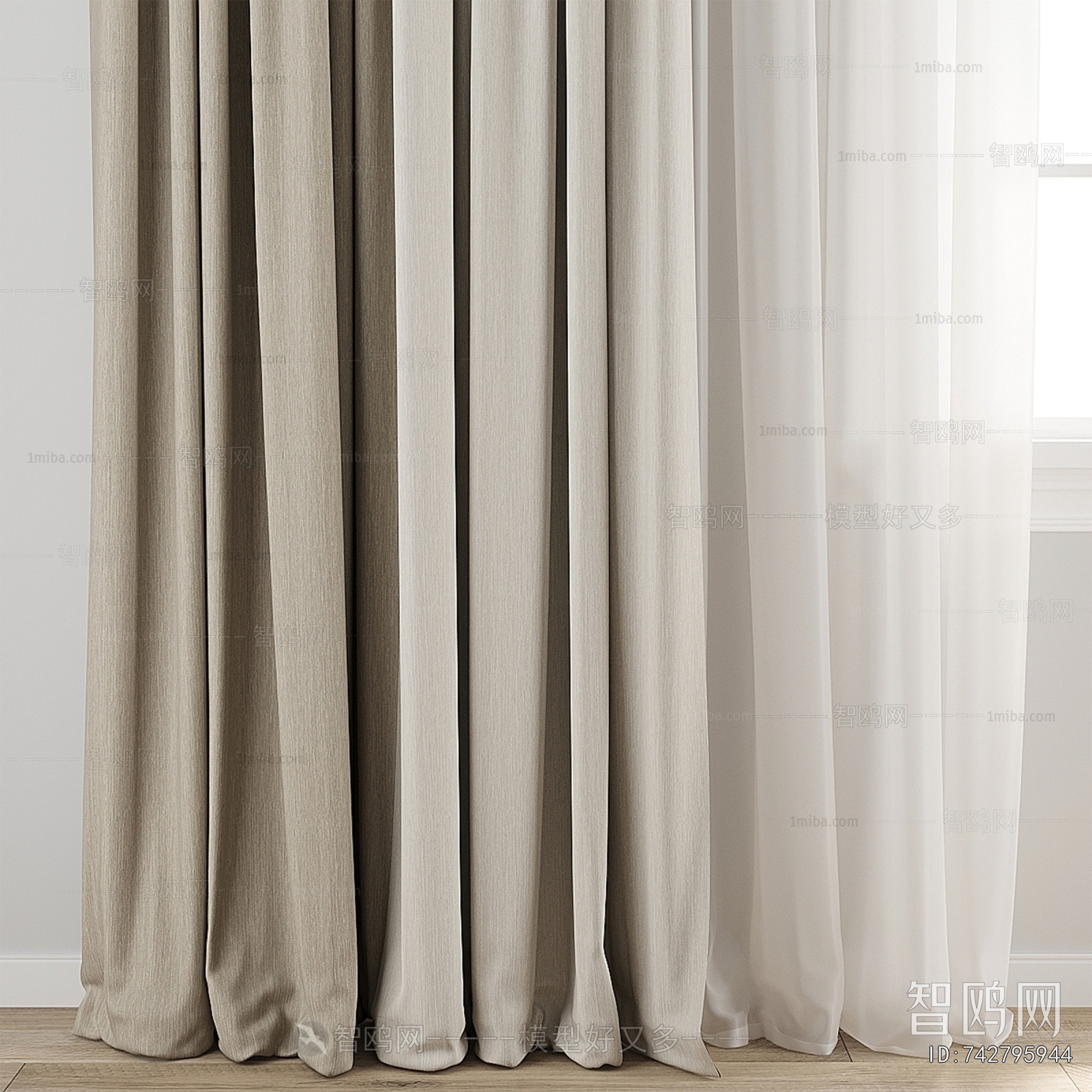 Modern The Curtain