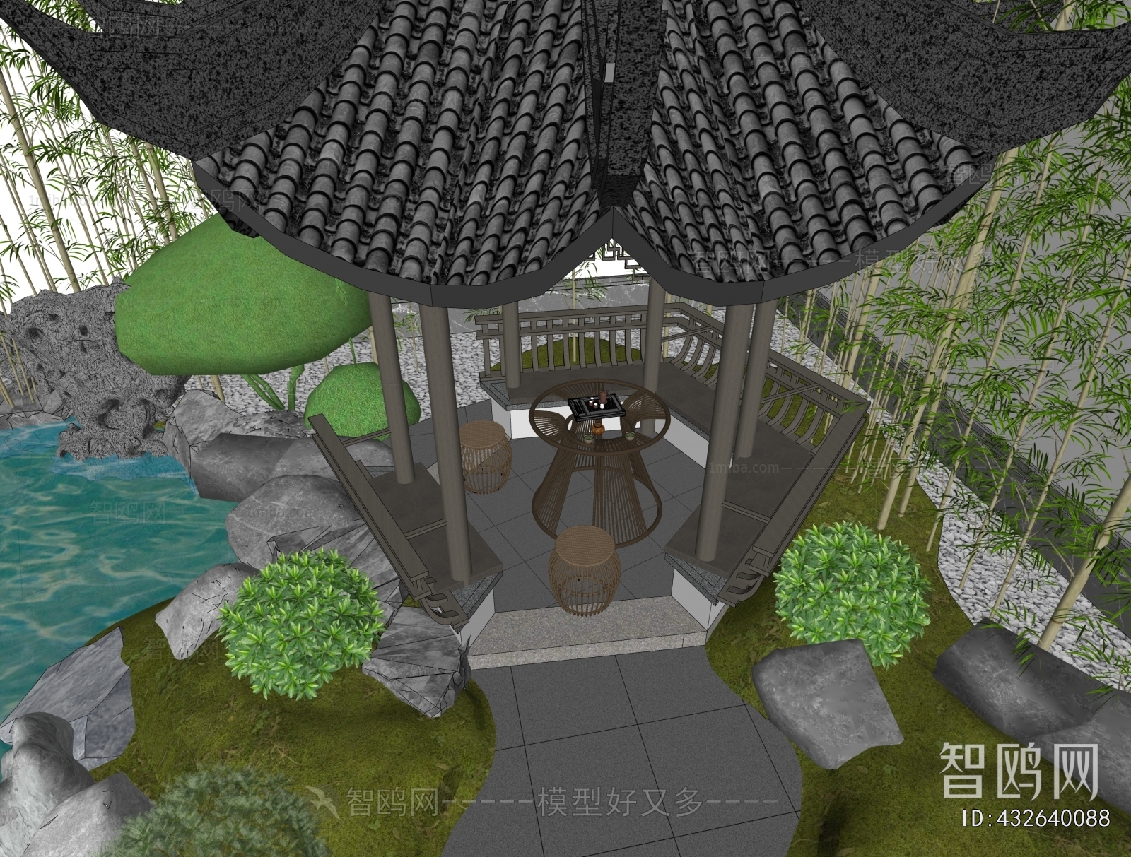 New Chinese Style Pavilion
