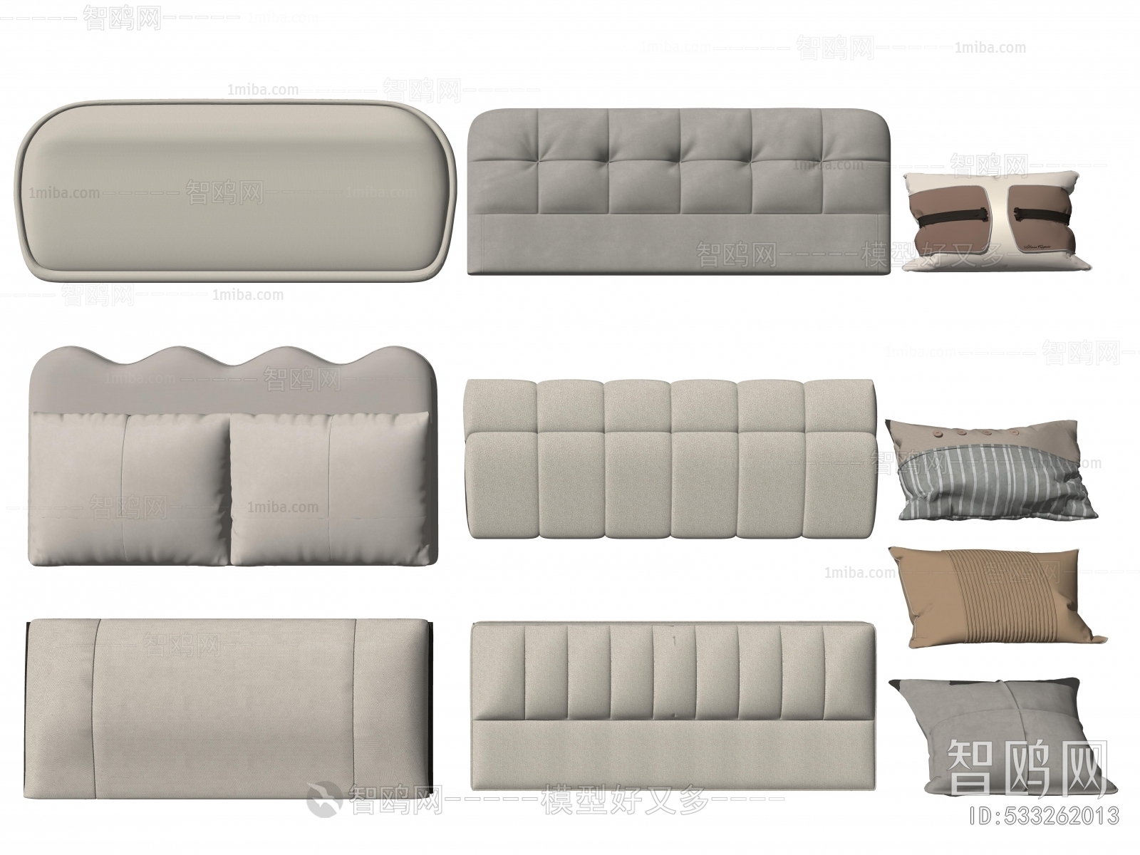 Modern Bedhead Back Rest