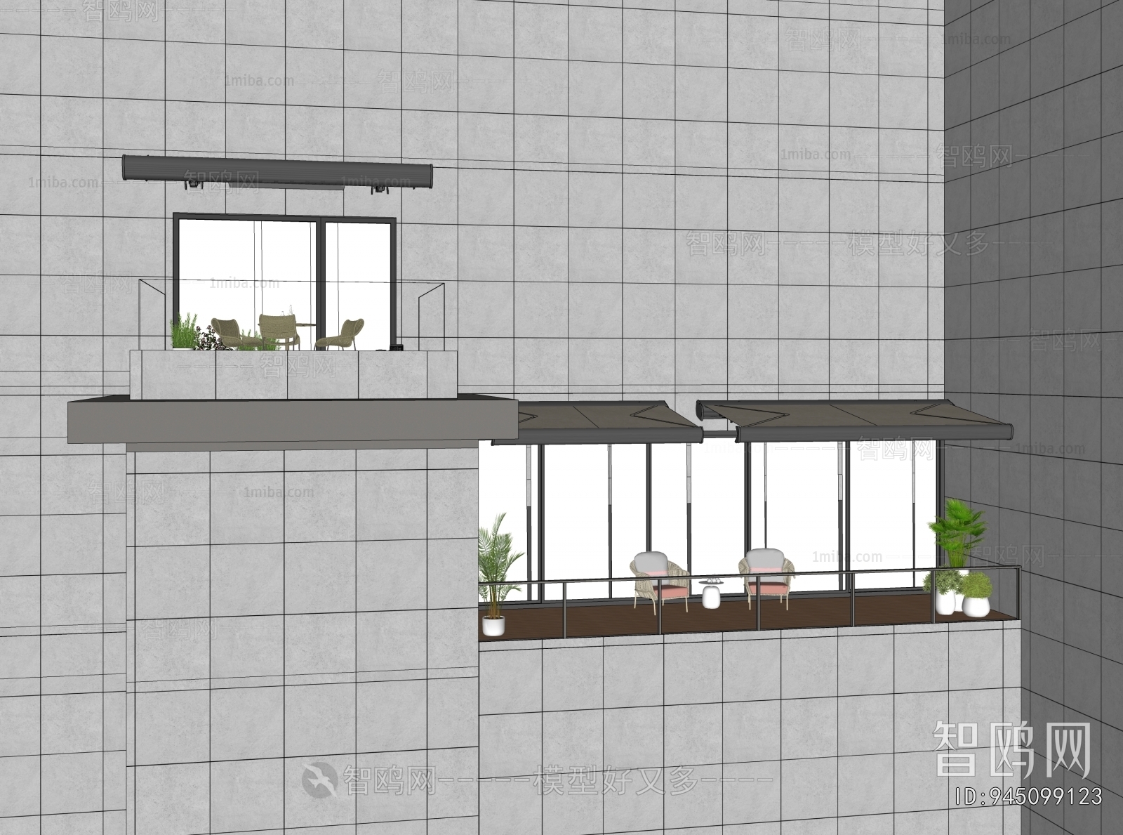 Modern Leisure Balcony