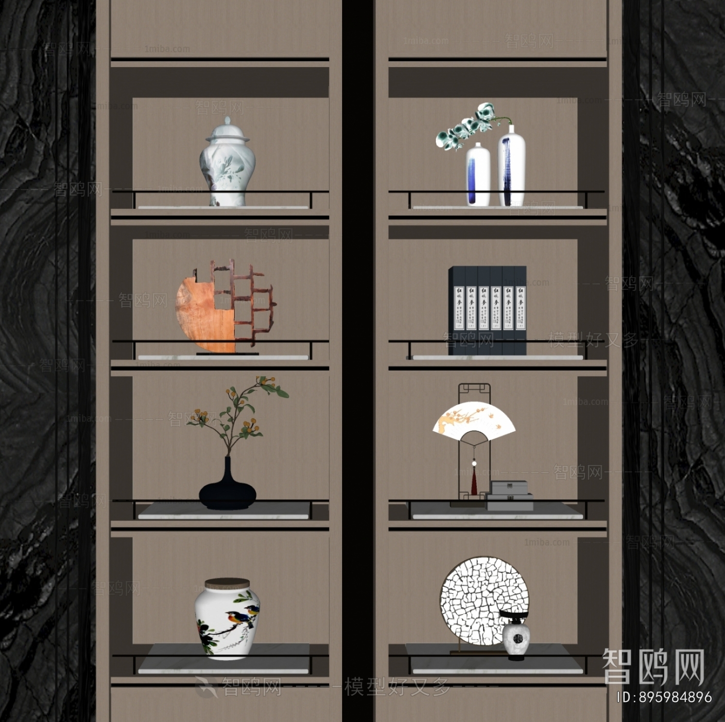 New Chinese Style Decorative Set