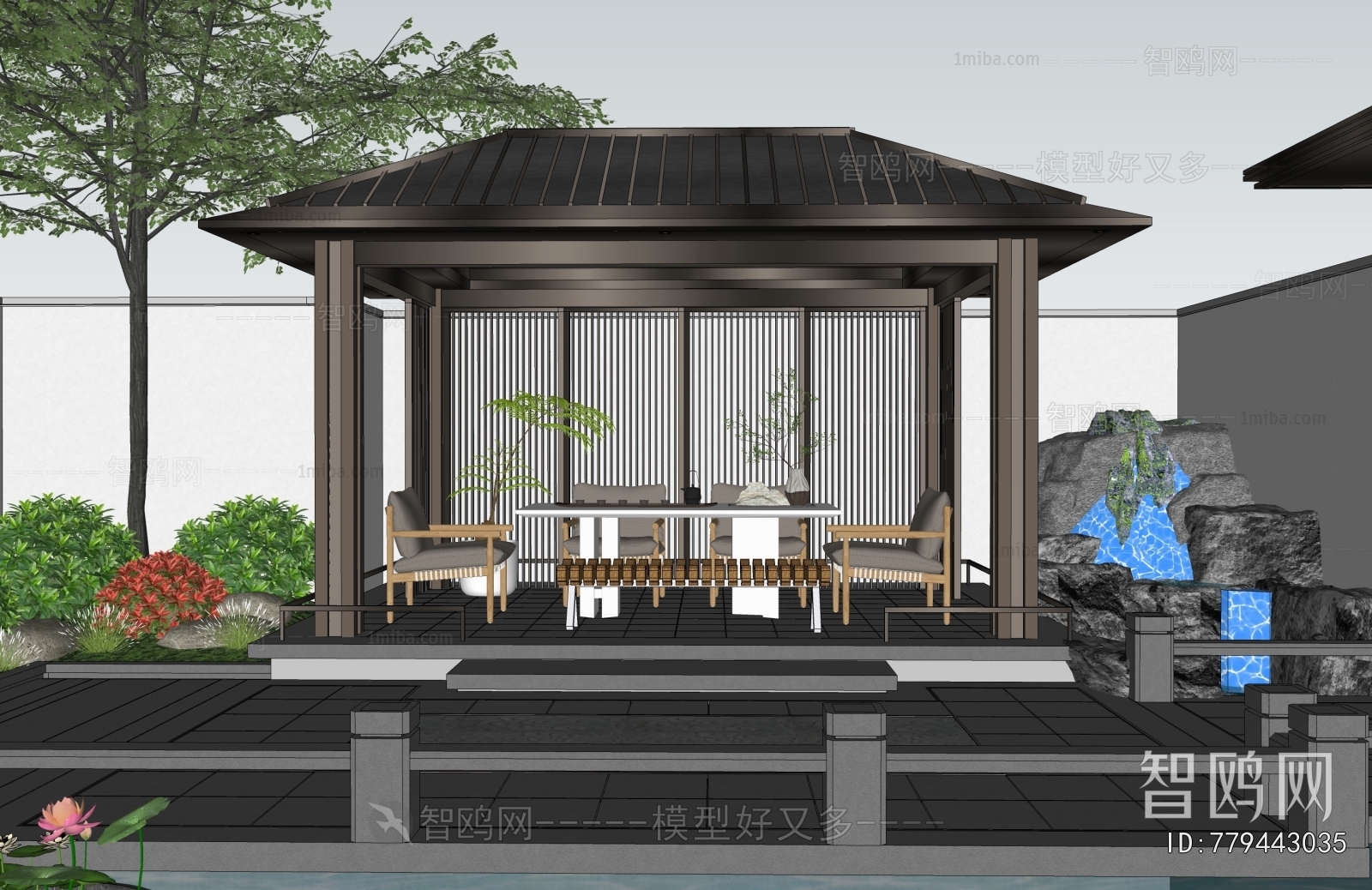 New Chinese Style Pavilion