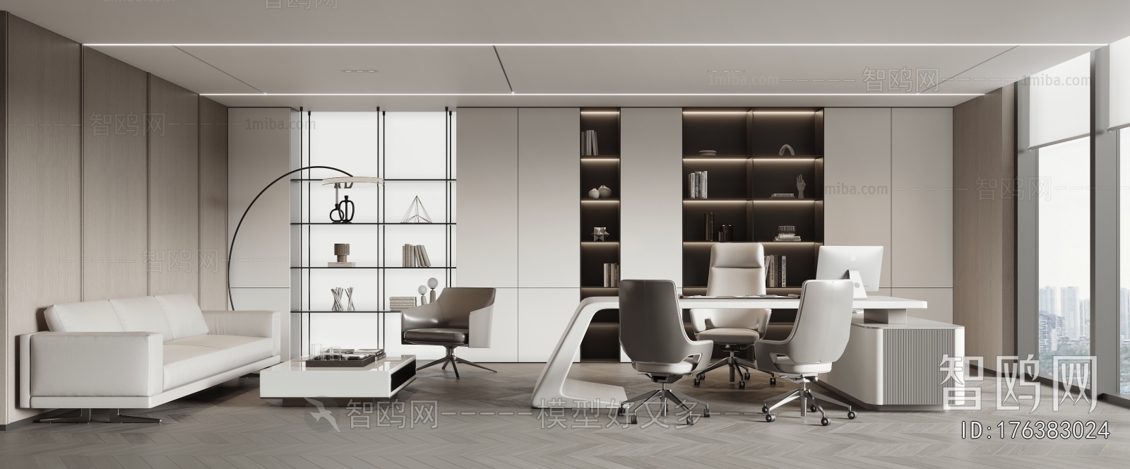 Modern Manager's Office